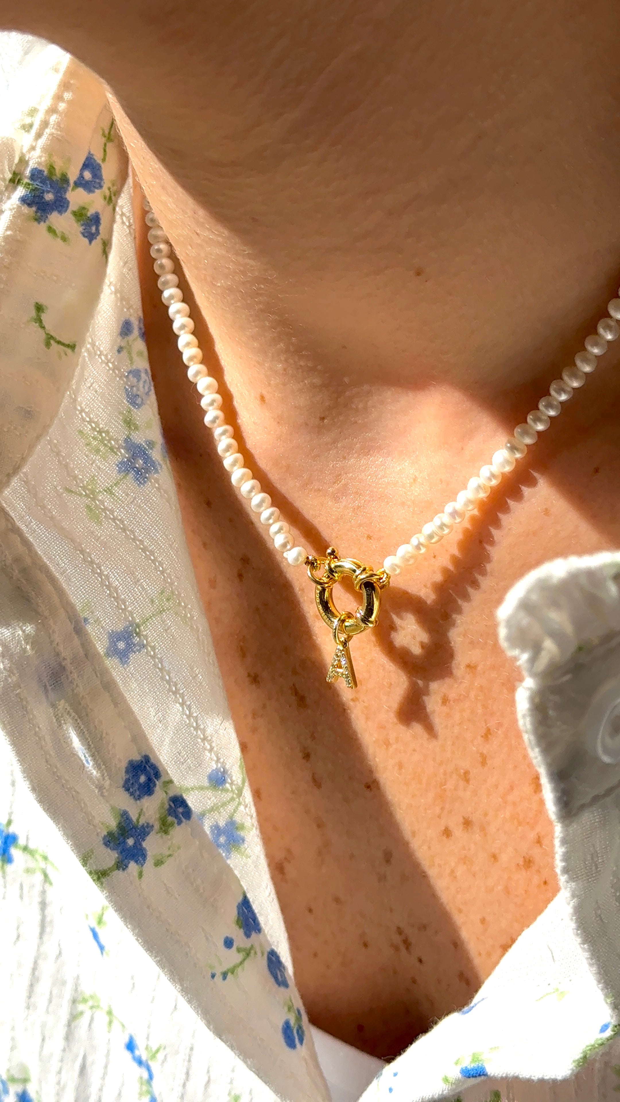 Collana iniziale perle