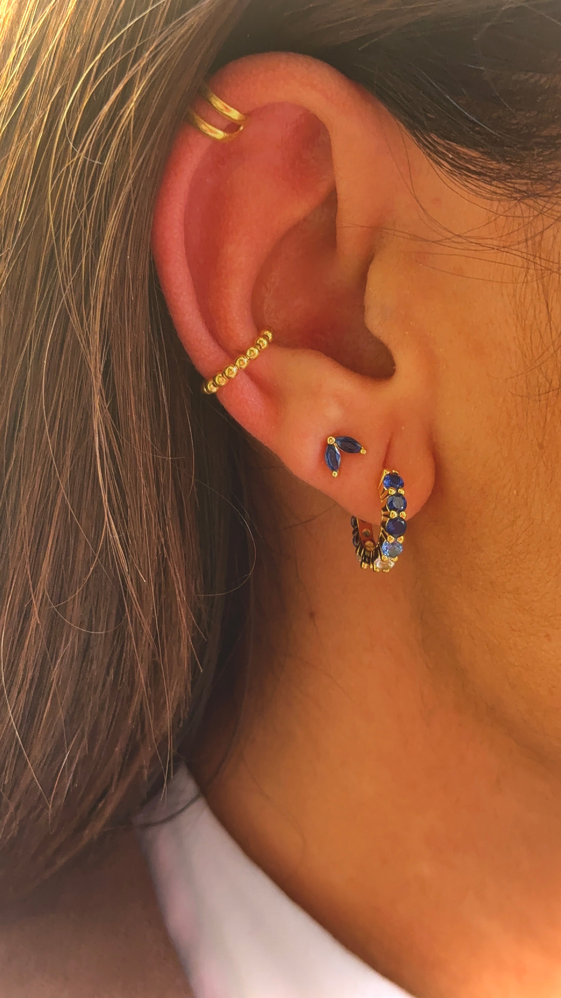 Earcuff palline