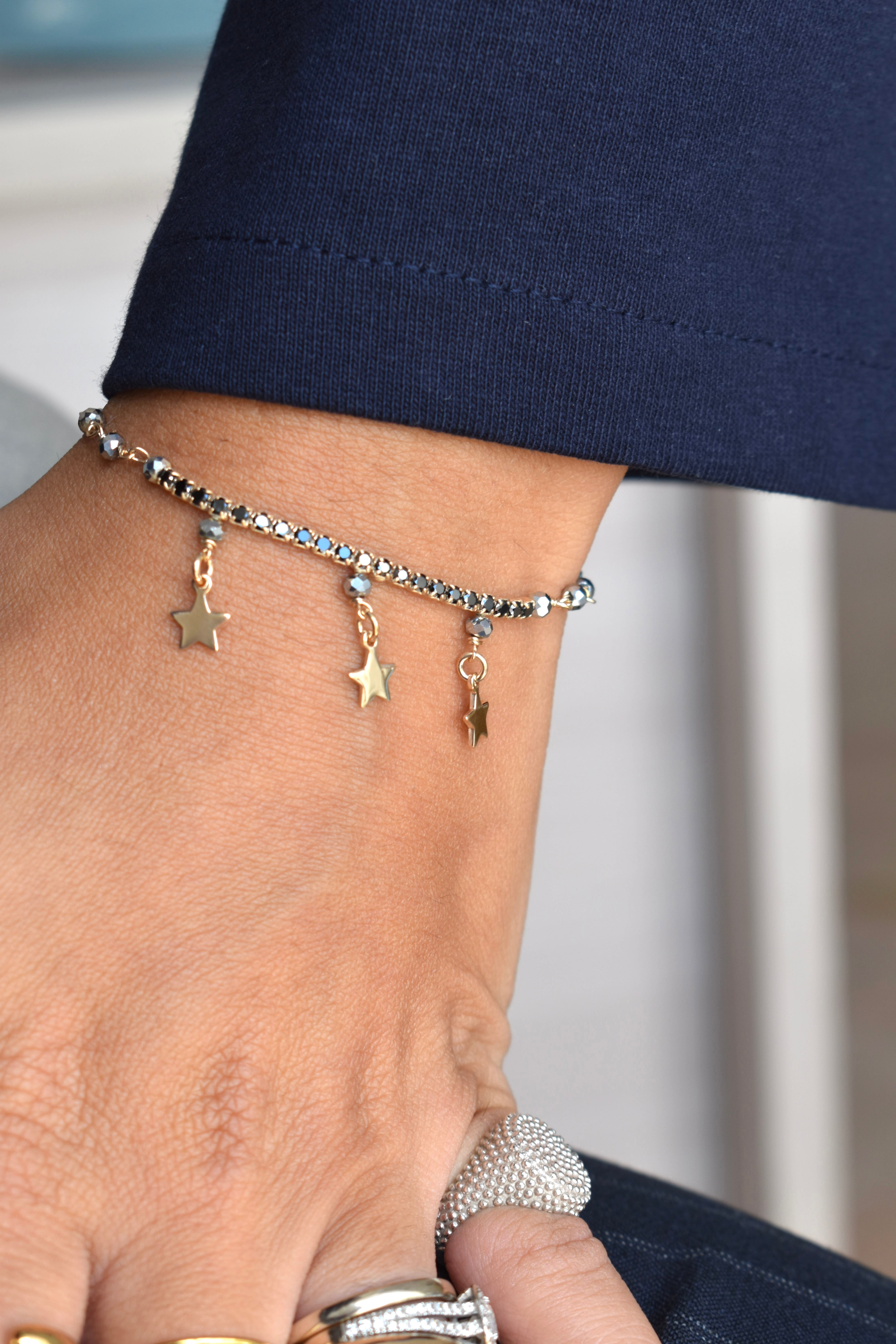 Bracciale Rosario tennis Stellato