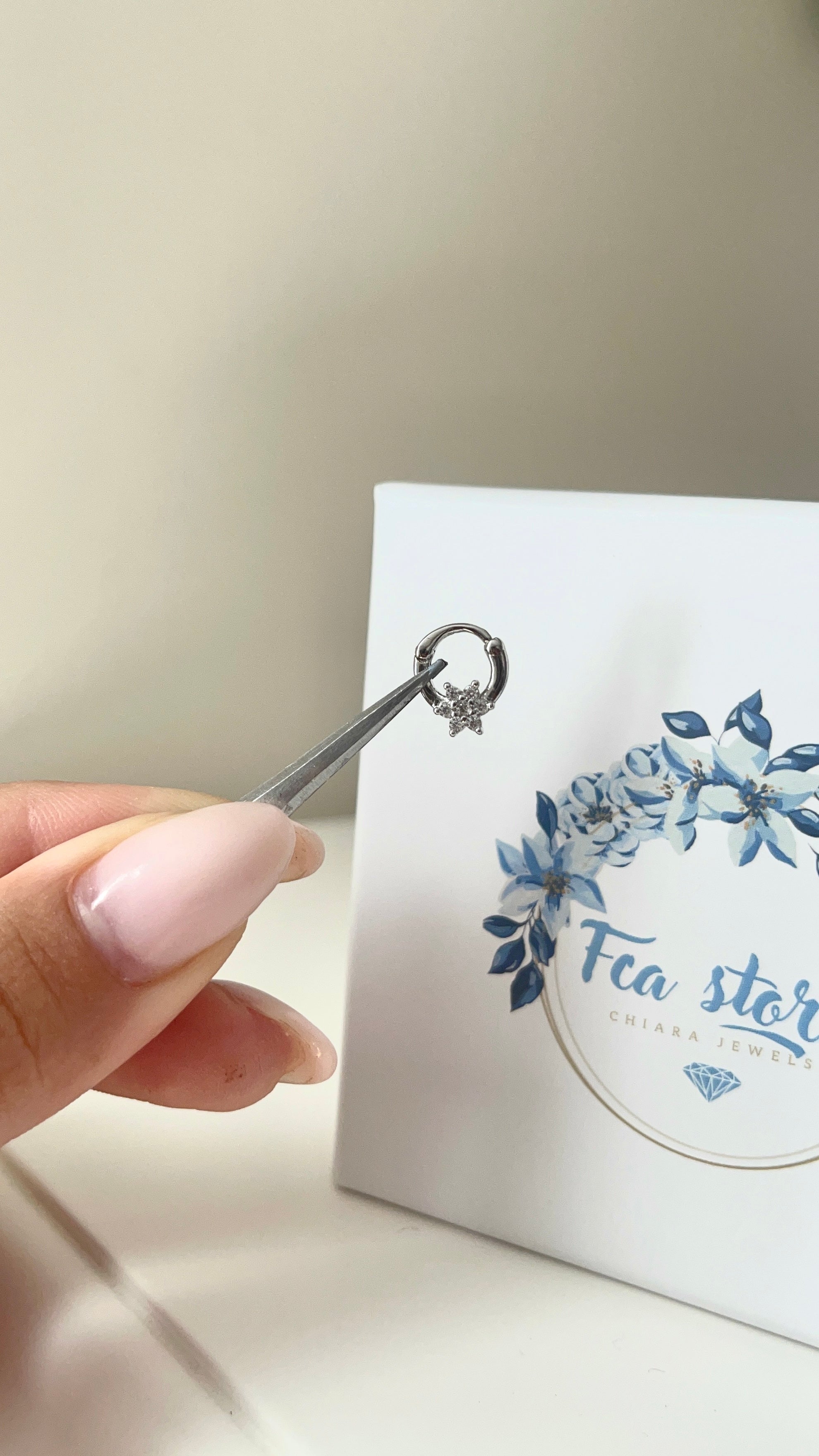 Fiore Legno Spina Fiore Carne Tunnel Hippie Goa Corno Osso - Foto 6