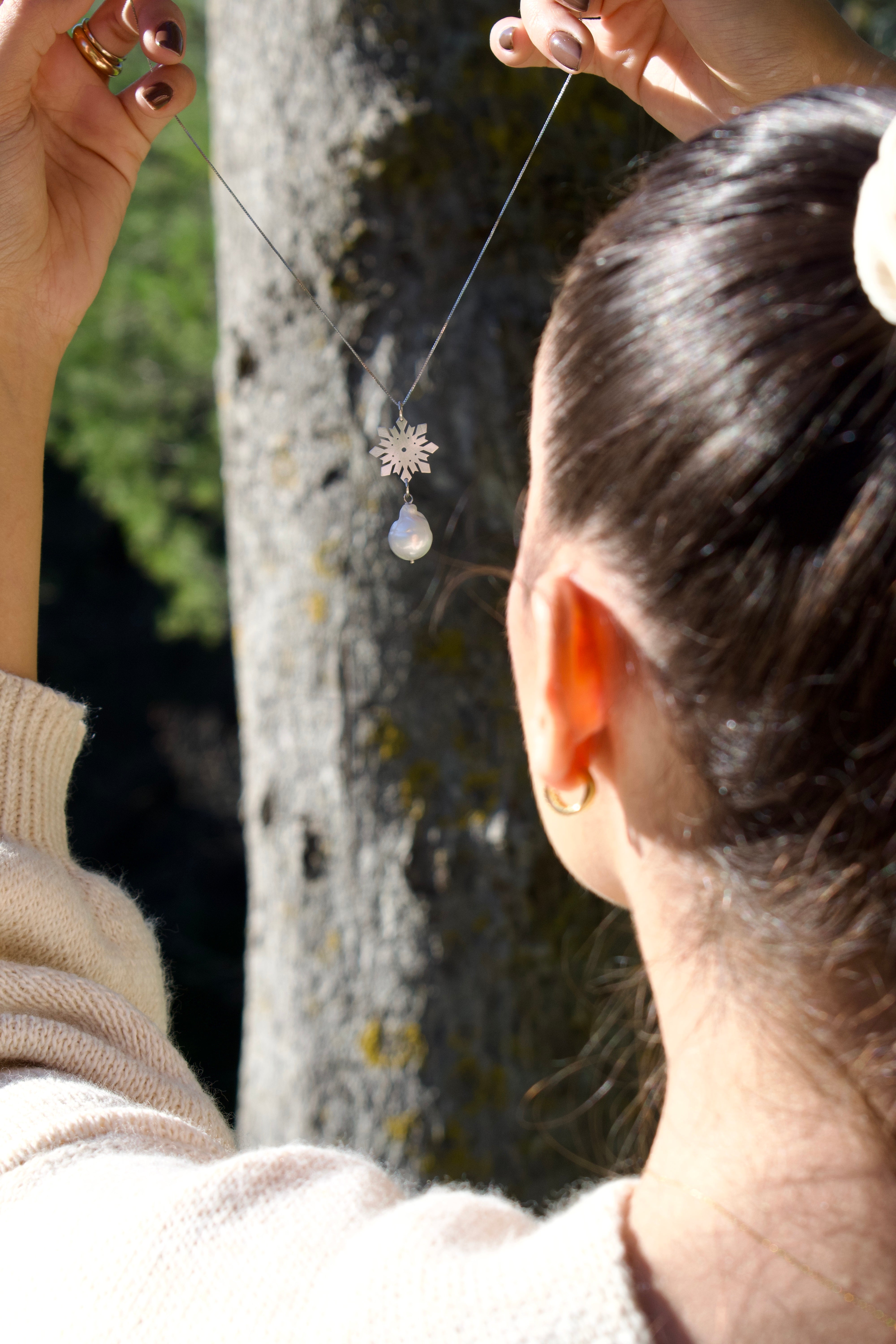 collana fiocco della purezza