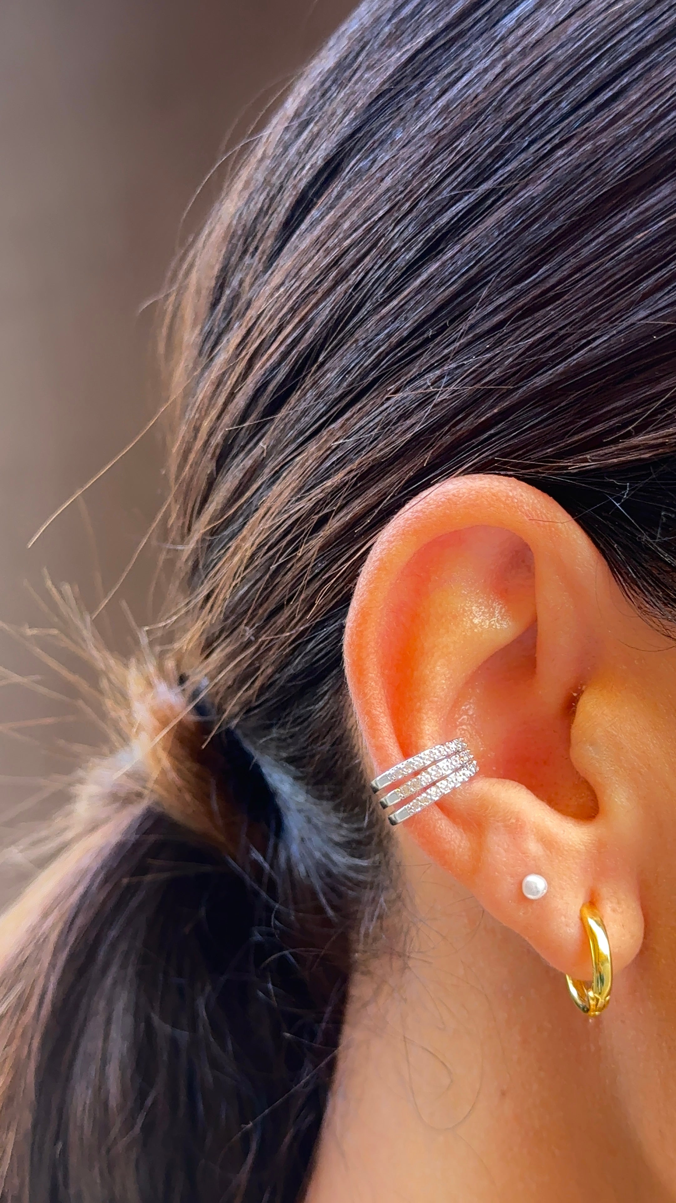 Earcuff Tris luce