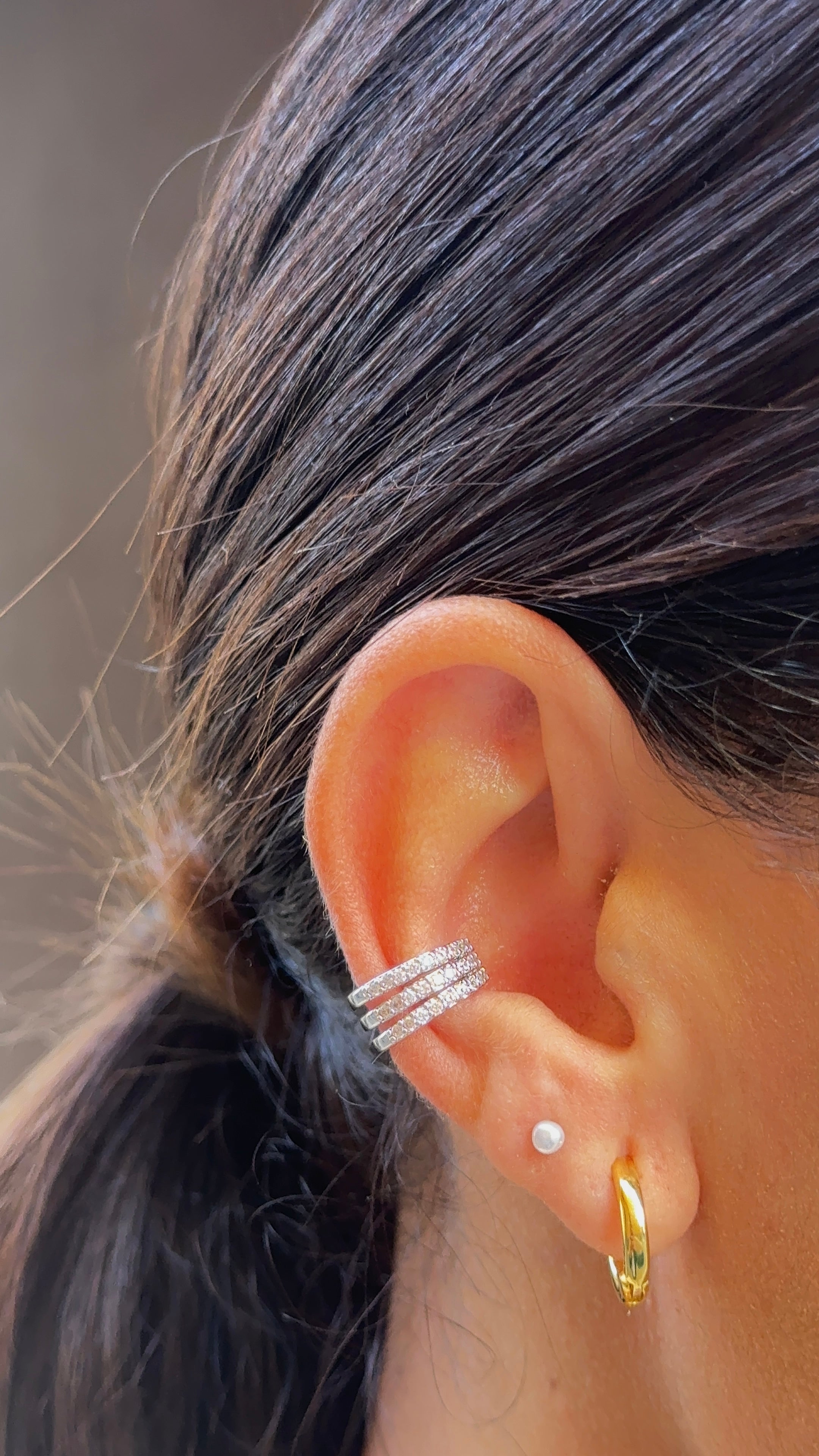 Earcuff Tris luce