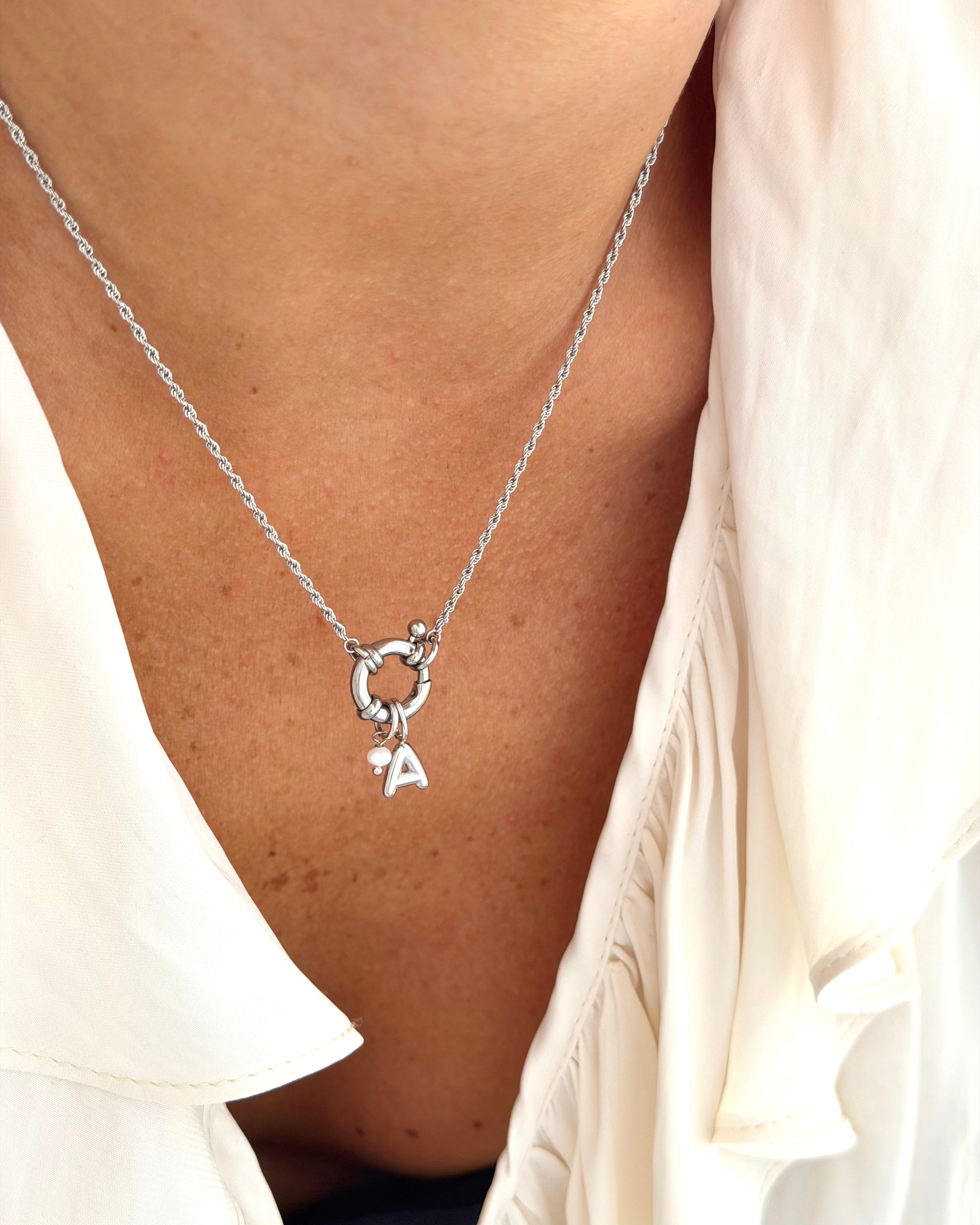 Collana Torchon Con Chiusura ad Anello