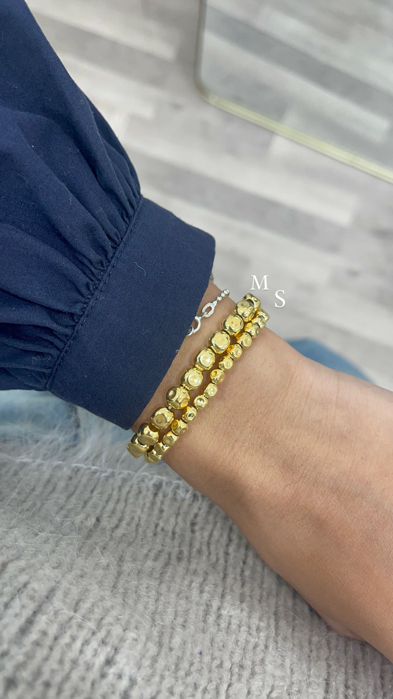 Bracciale Dadini gold “M”