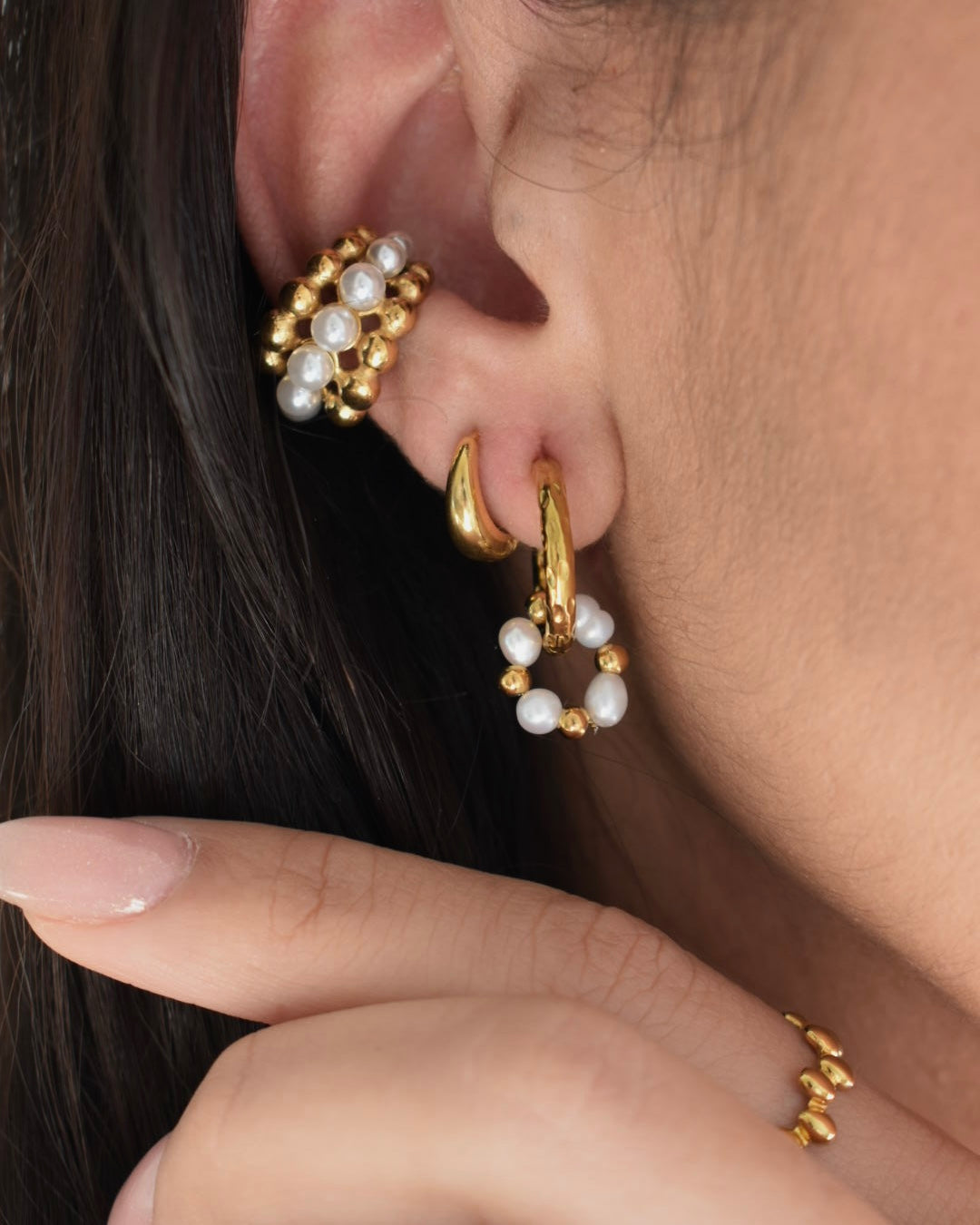 Hoops Girotondo di perle
