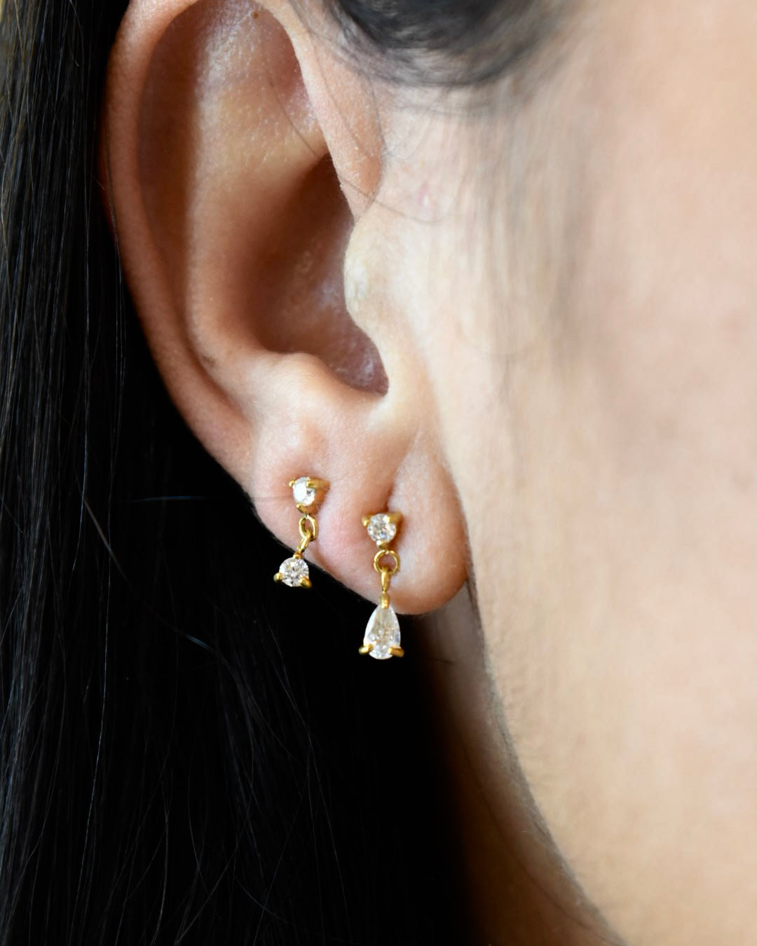 Orecchino micro lucina