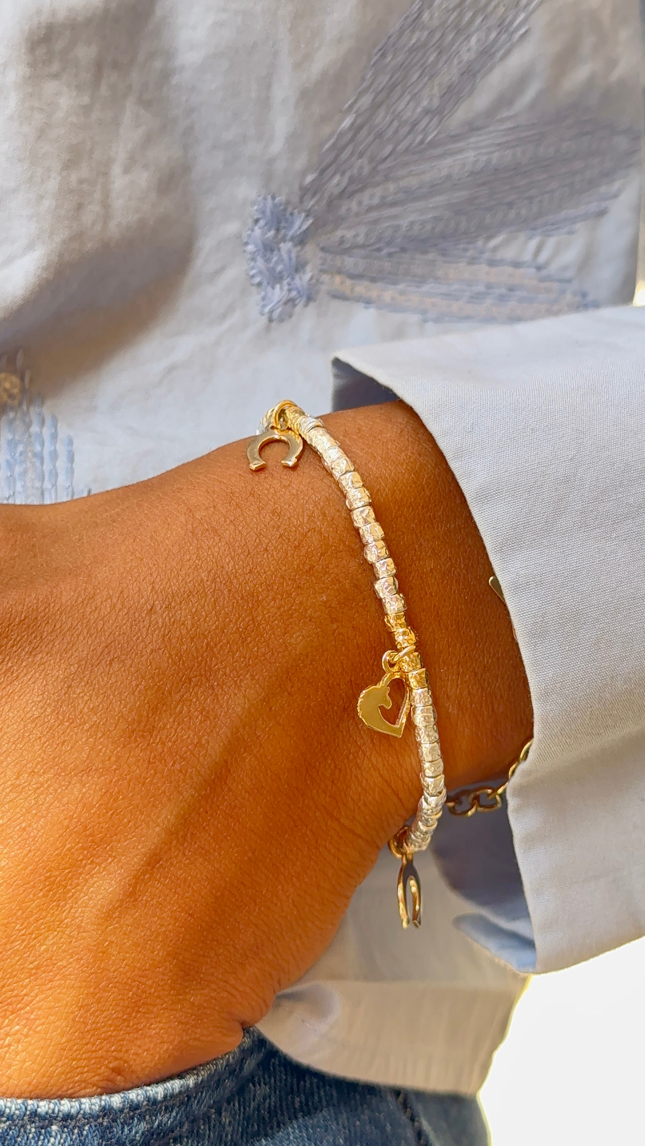 Bracciale charms Horse