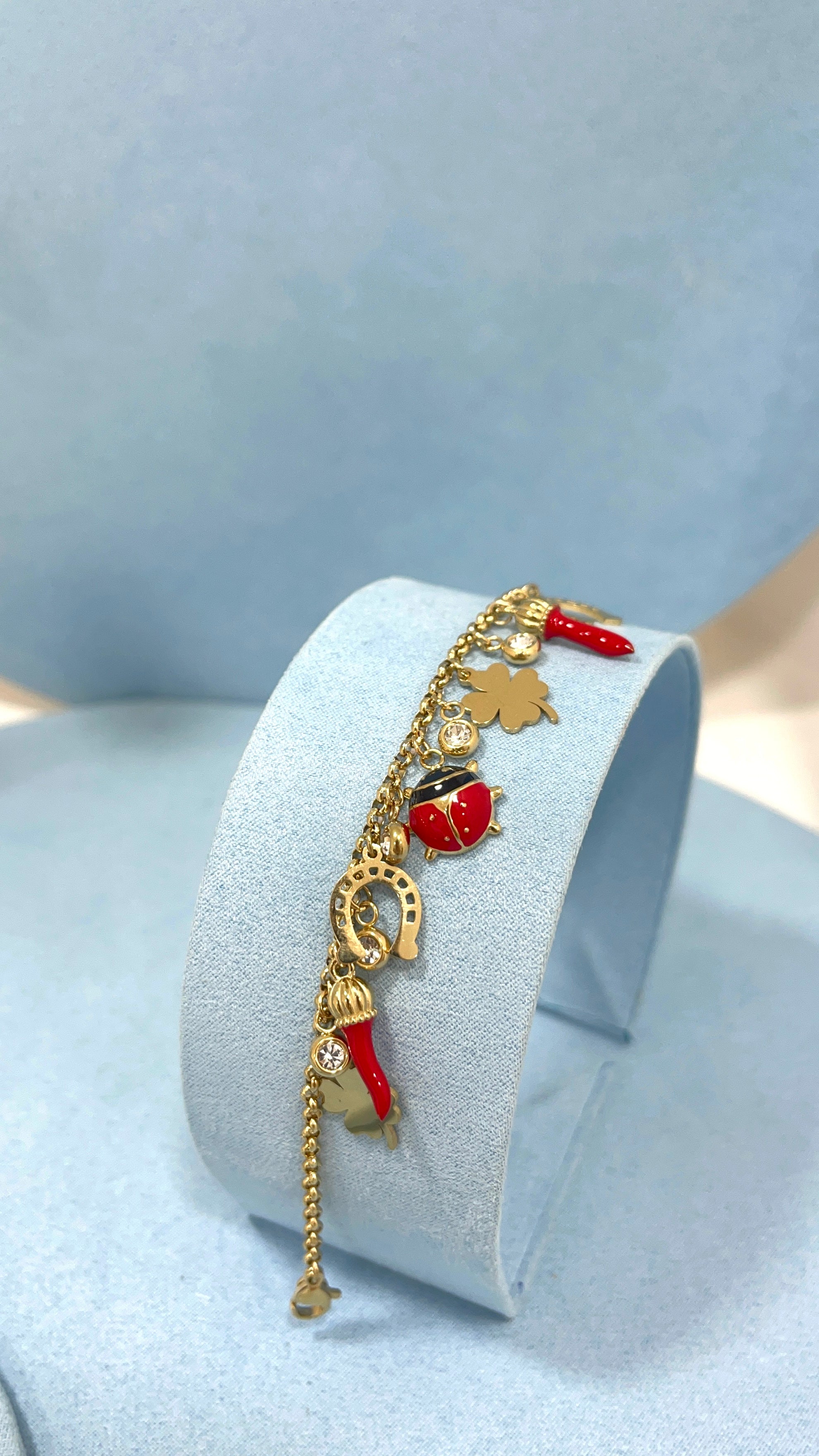 Bracciale charms Coccinella 🐞