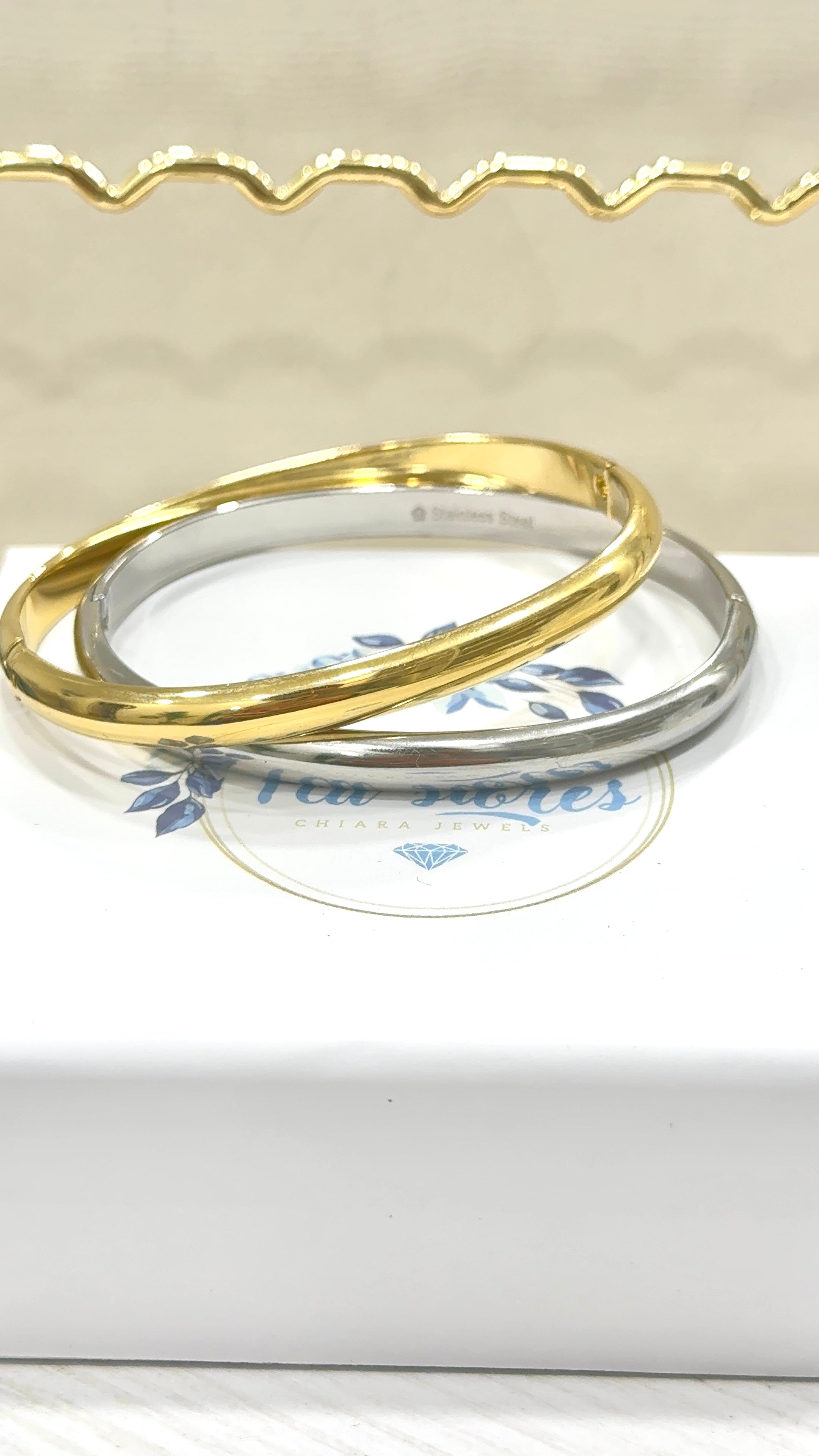 Bracciale rigido Bombato