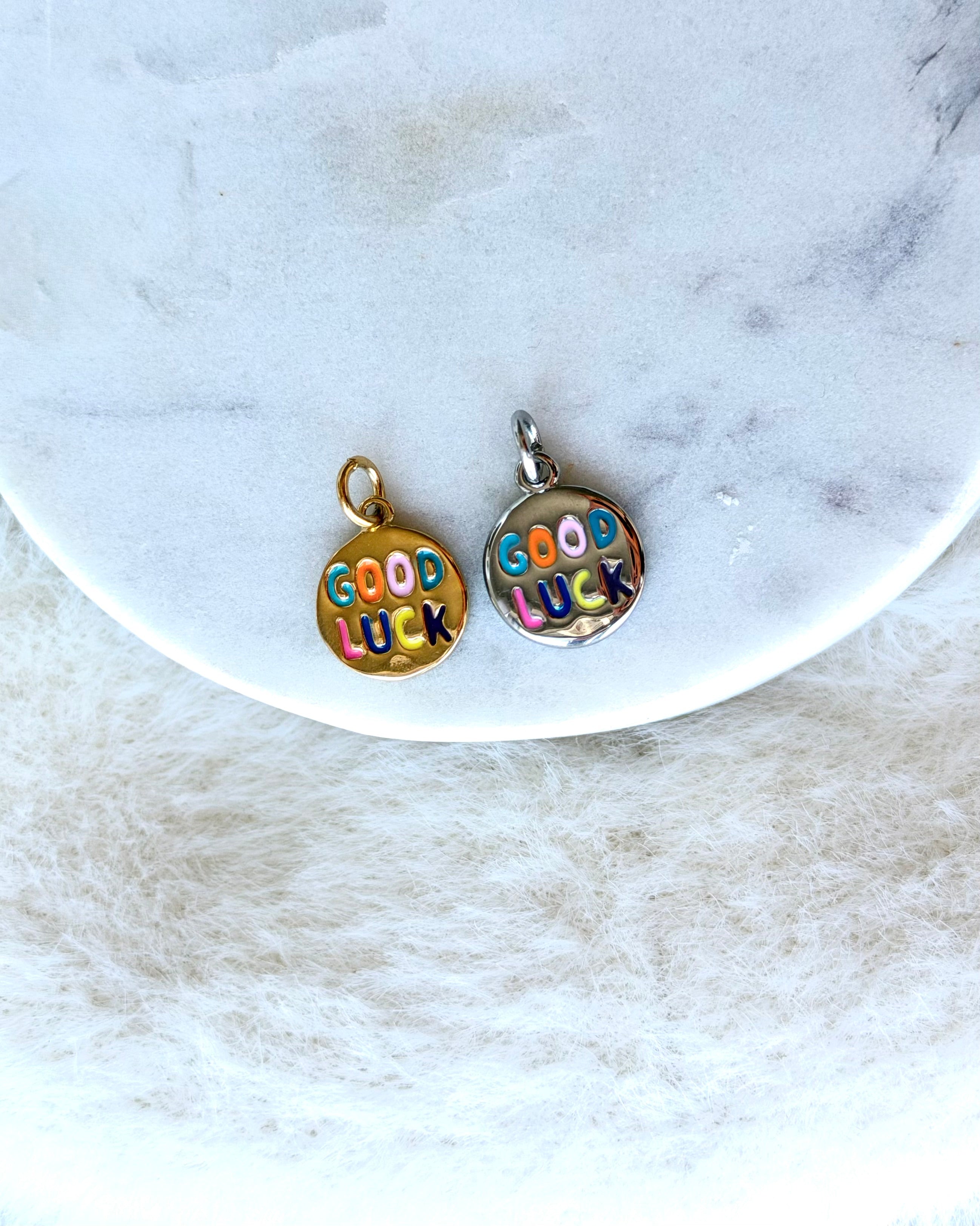 Charm Medaglia Buona Fortuna