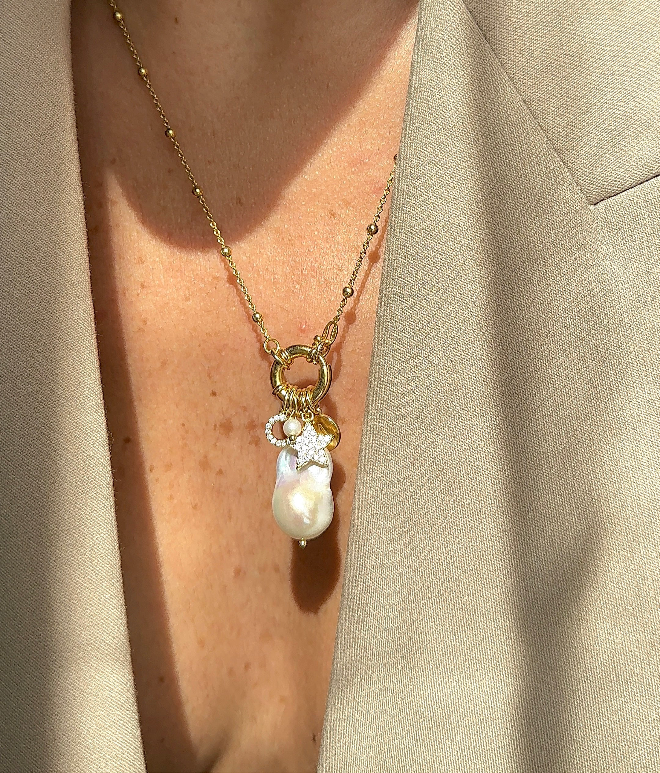 Charm perla Scaramazza