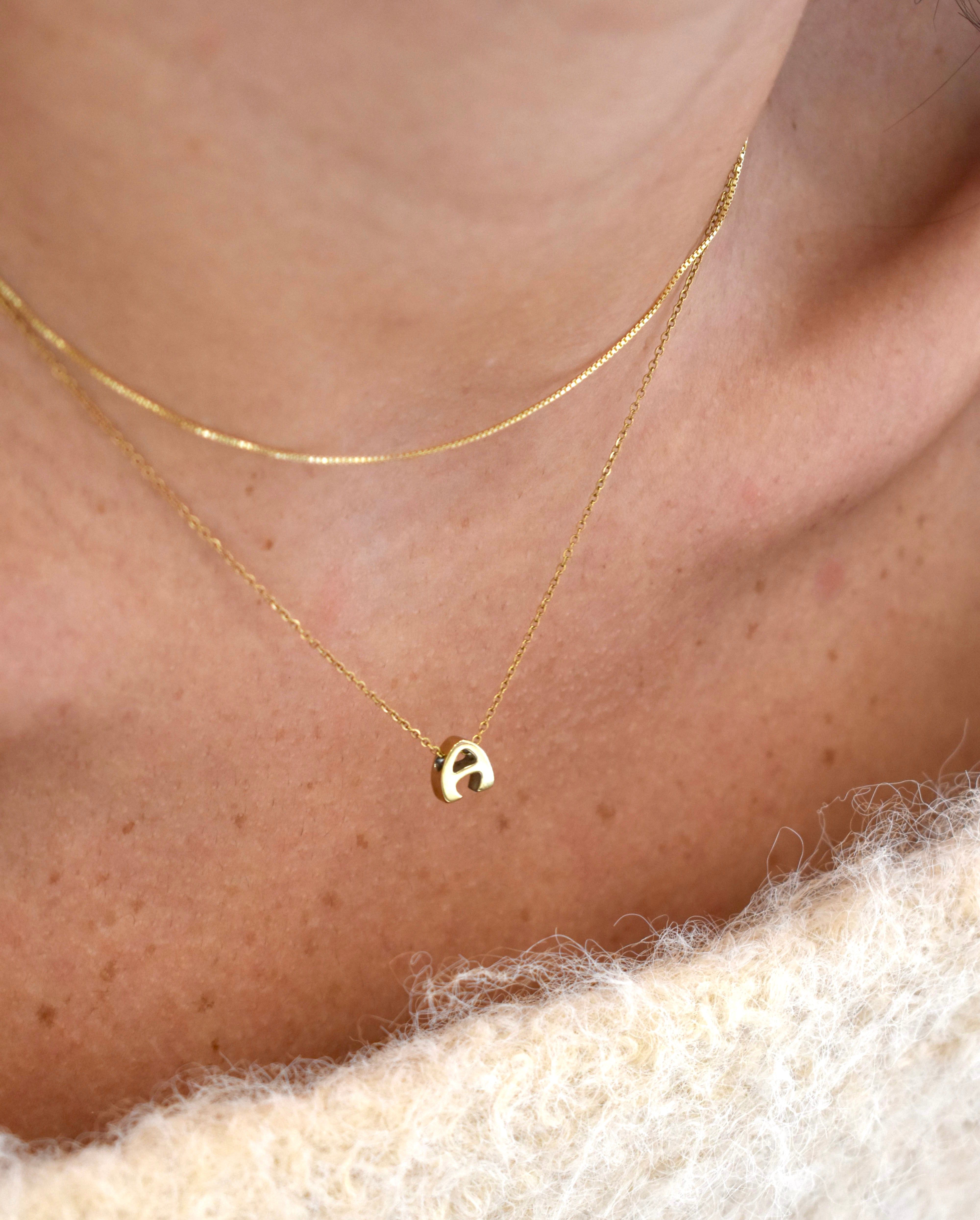 Collana Bubble Letter