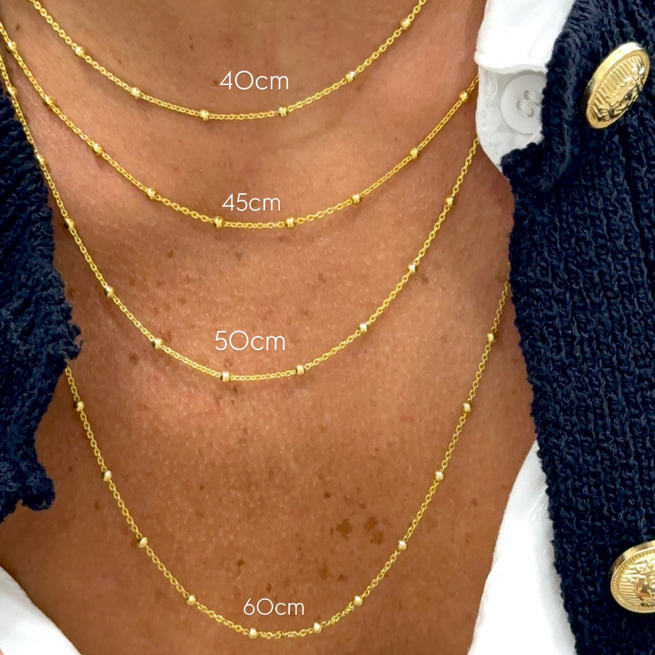 collana Rosario in argento 925 chiusura classica