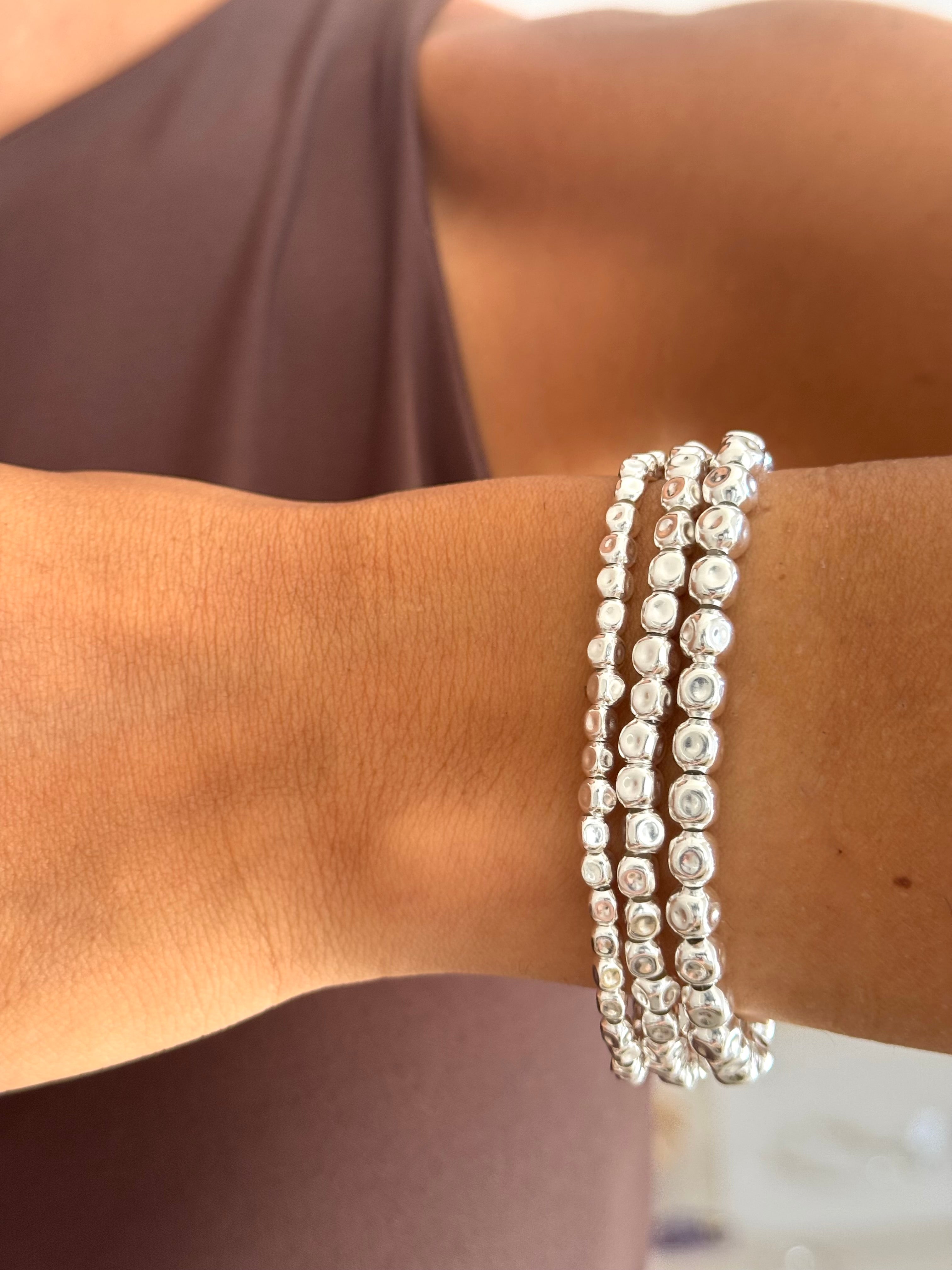 bracciali dadini in argento 925