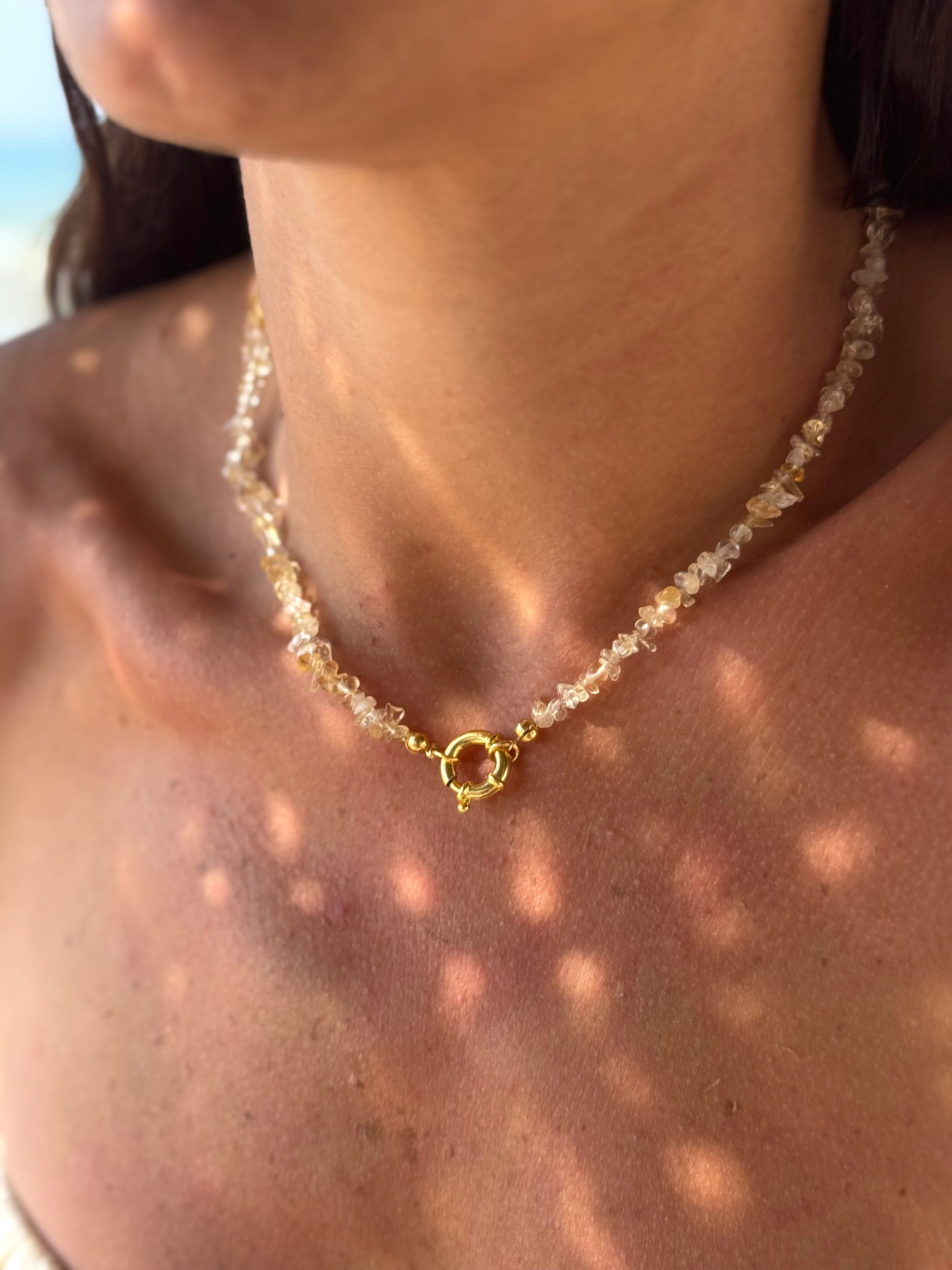 Collana Rosario Sunshine
