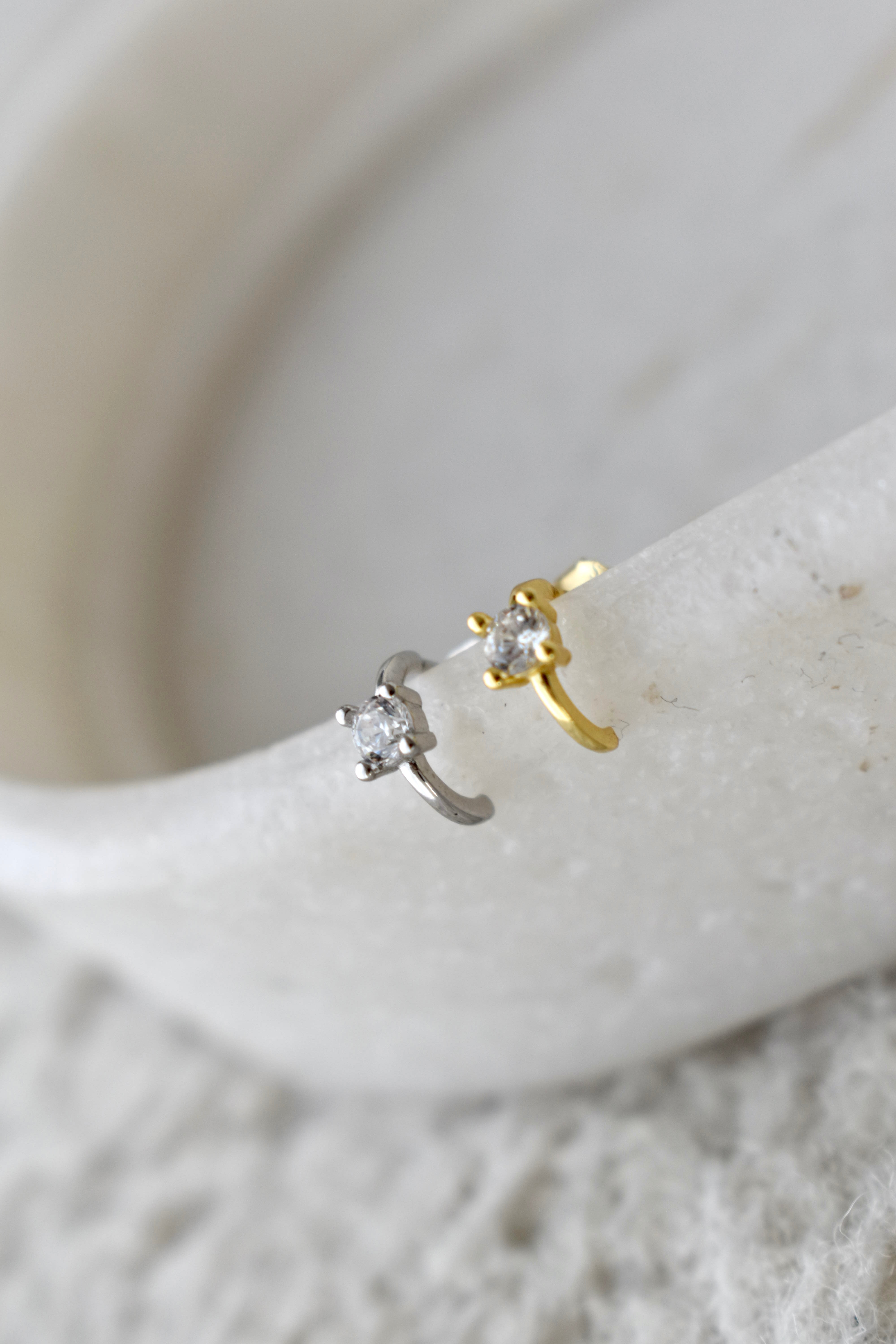 Orecchino Halo micro