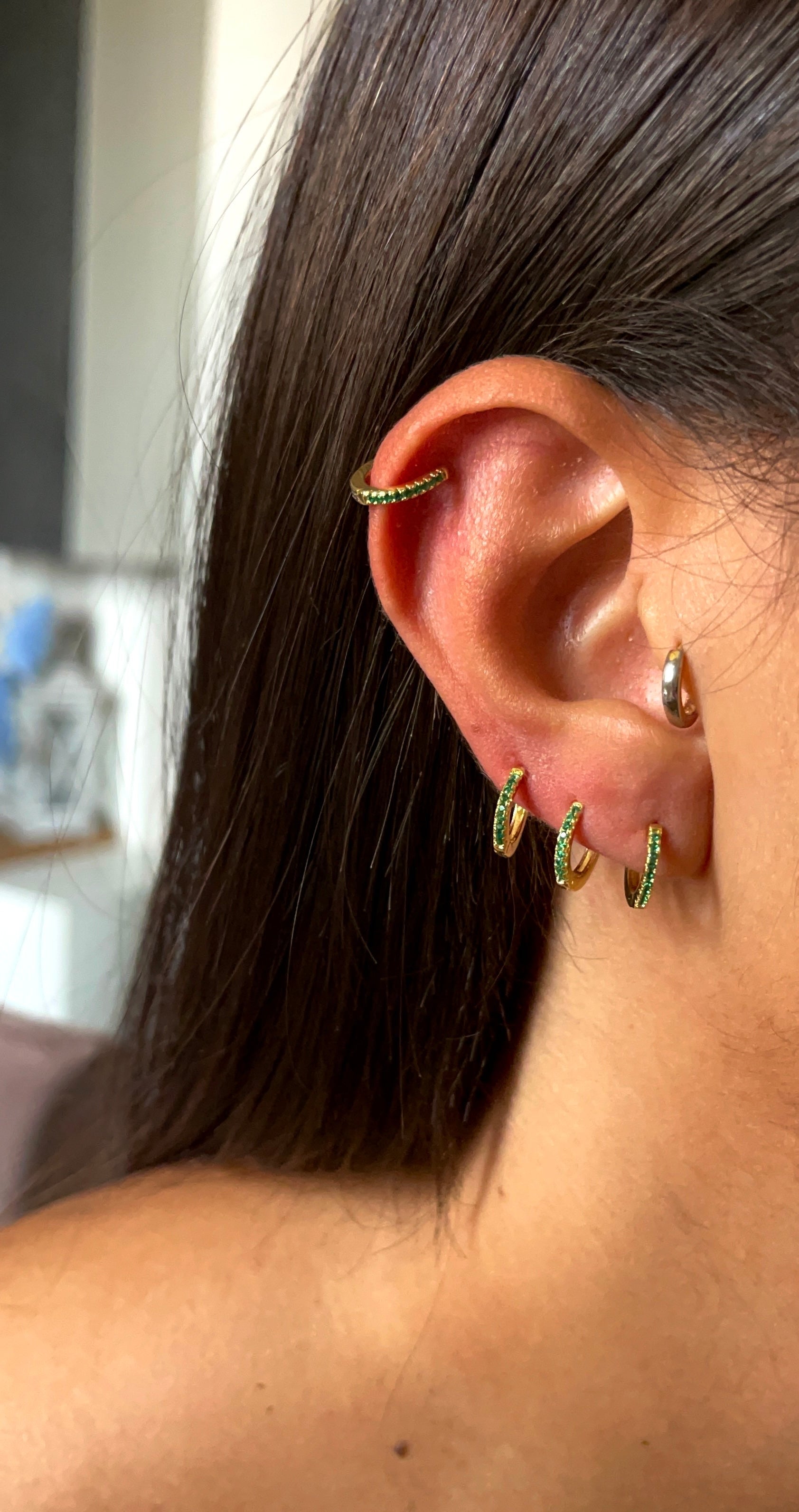 Cerchietto Zirconato base silver 🌈