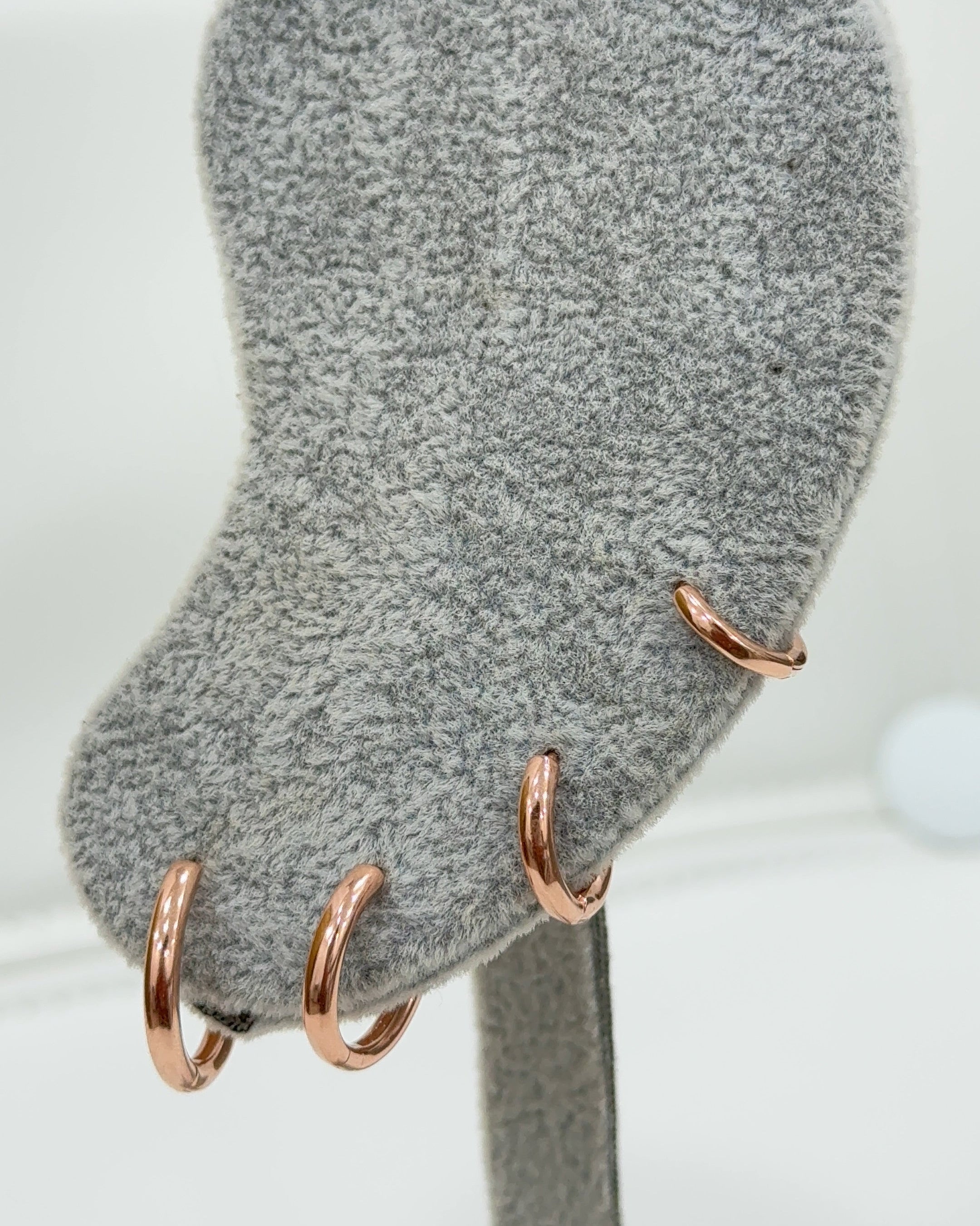 Minihoops Simply in argento 925