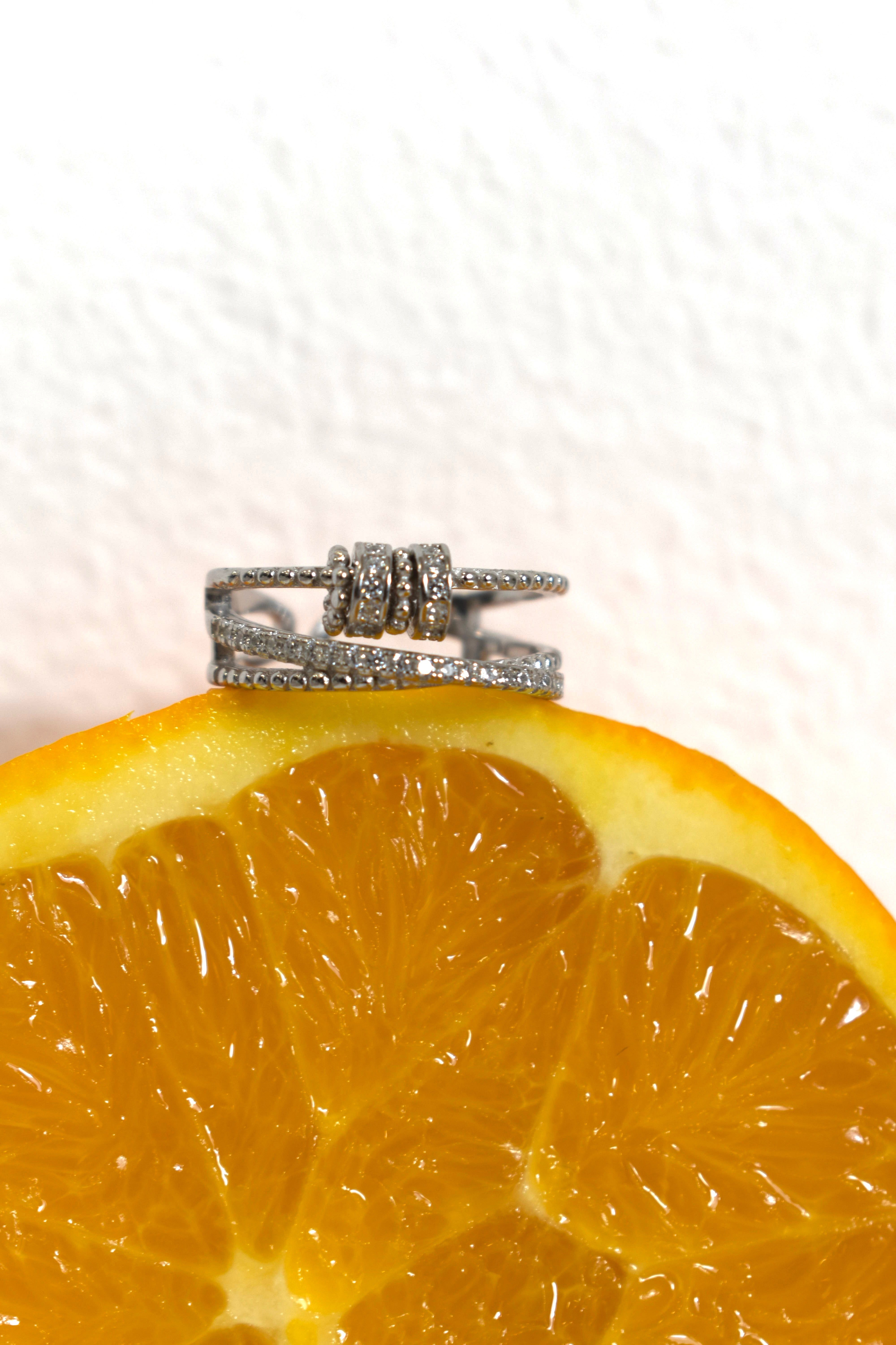 Anello charm rondella