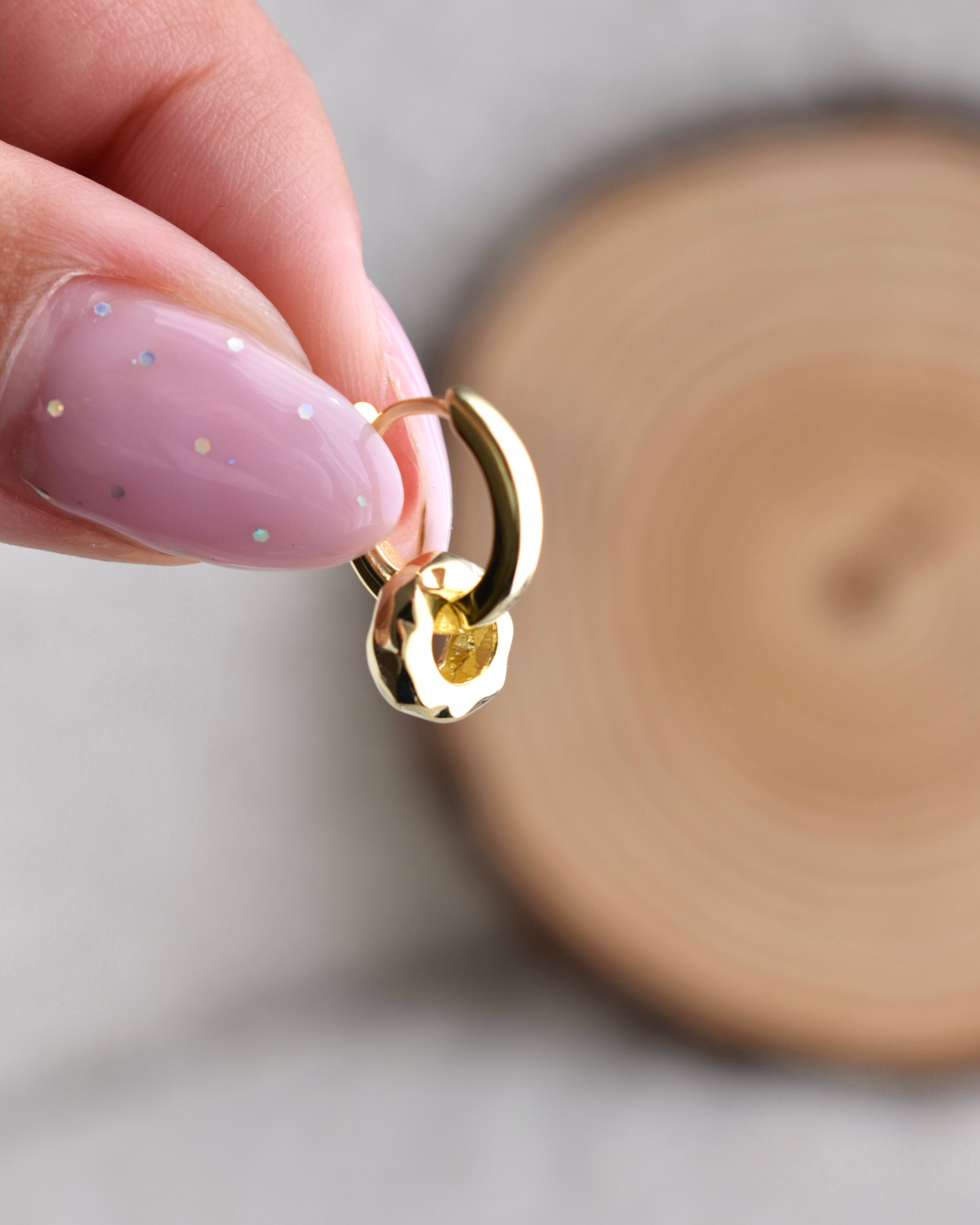 Hoops charm rondella