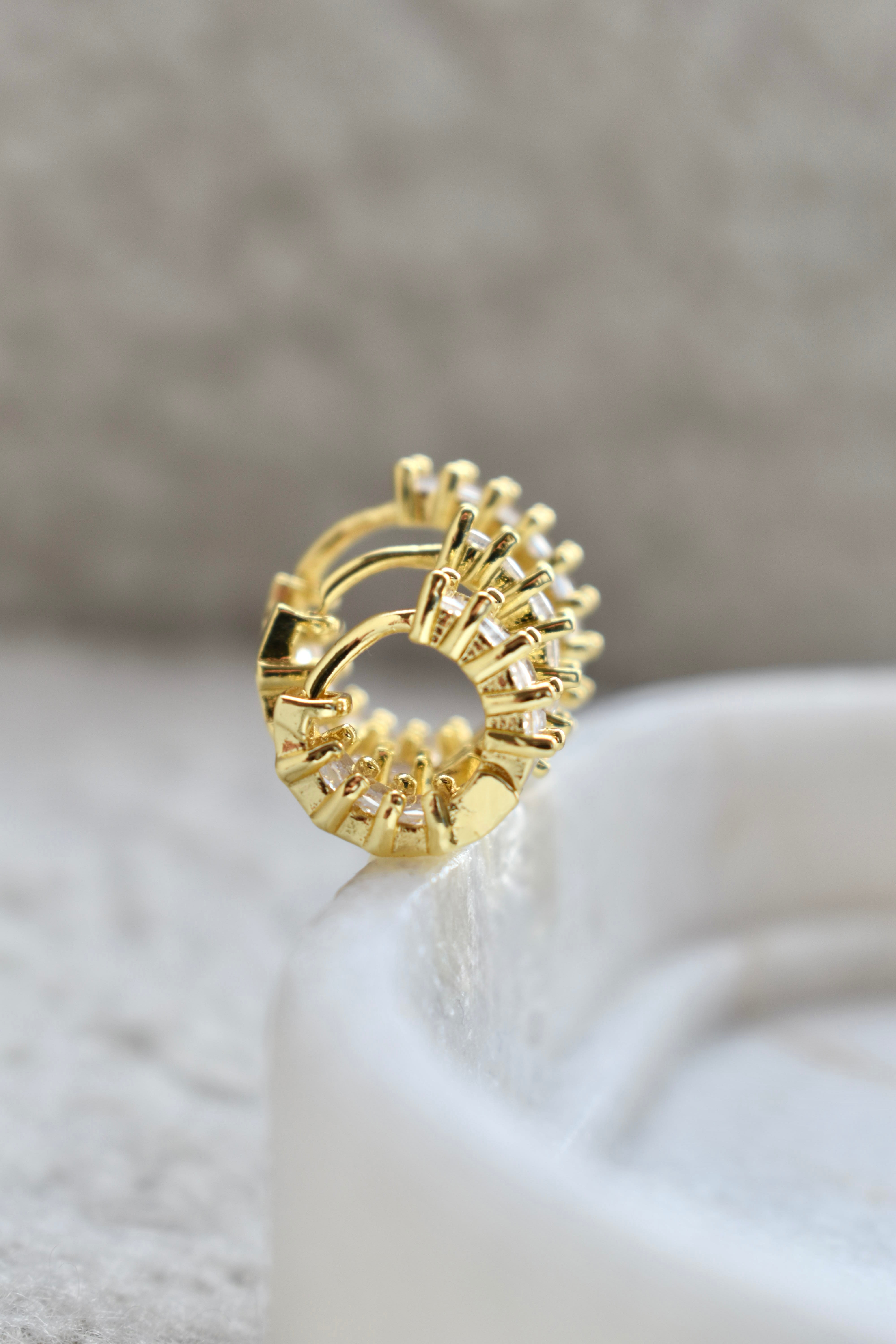 Set Hoops Baguette