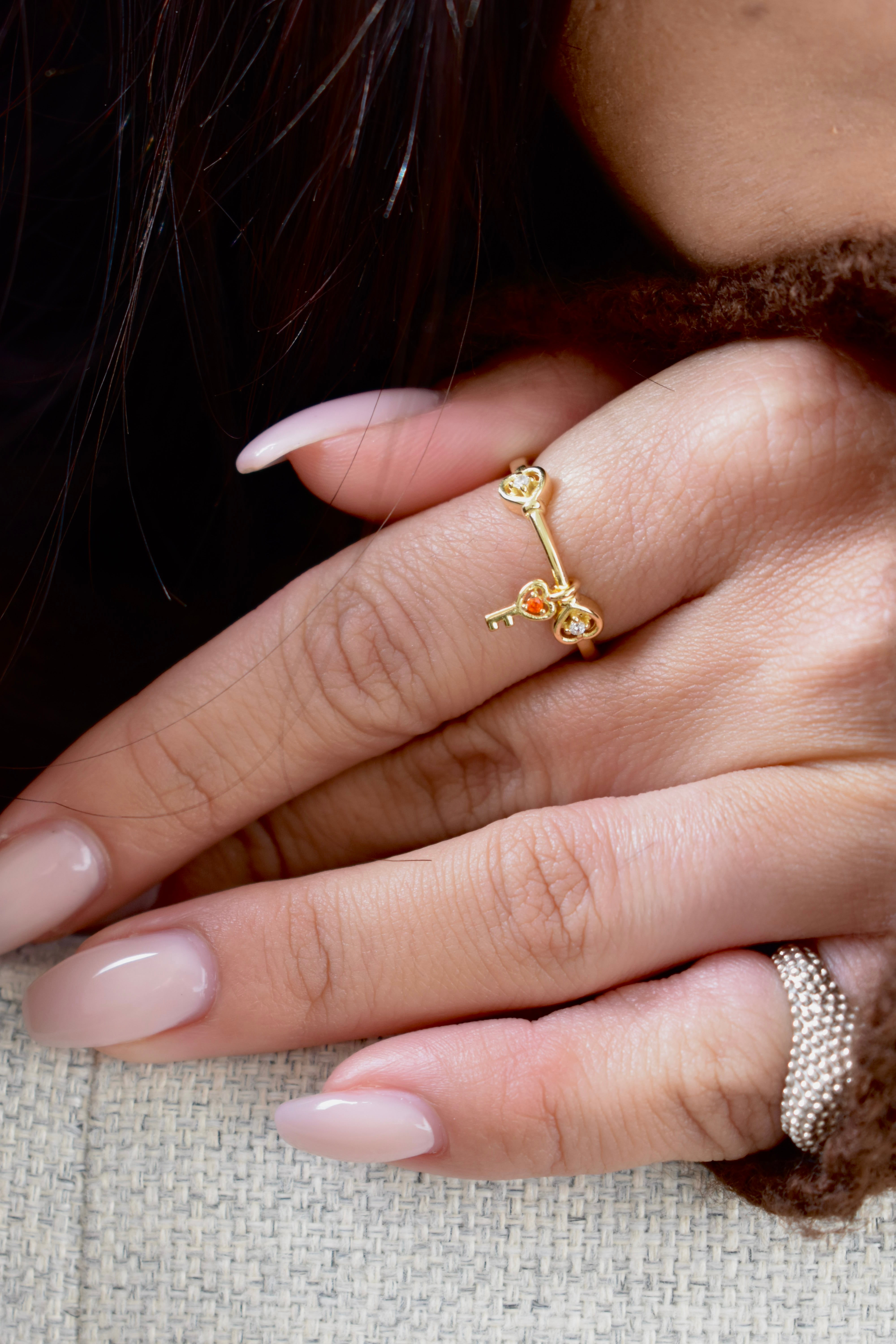 Anello chiave del cuore