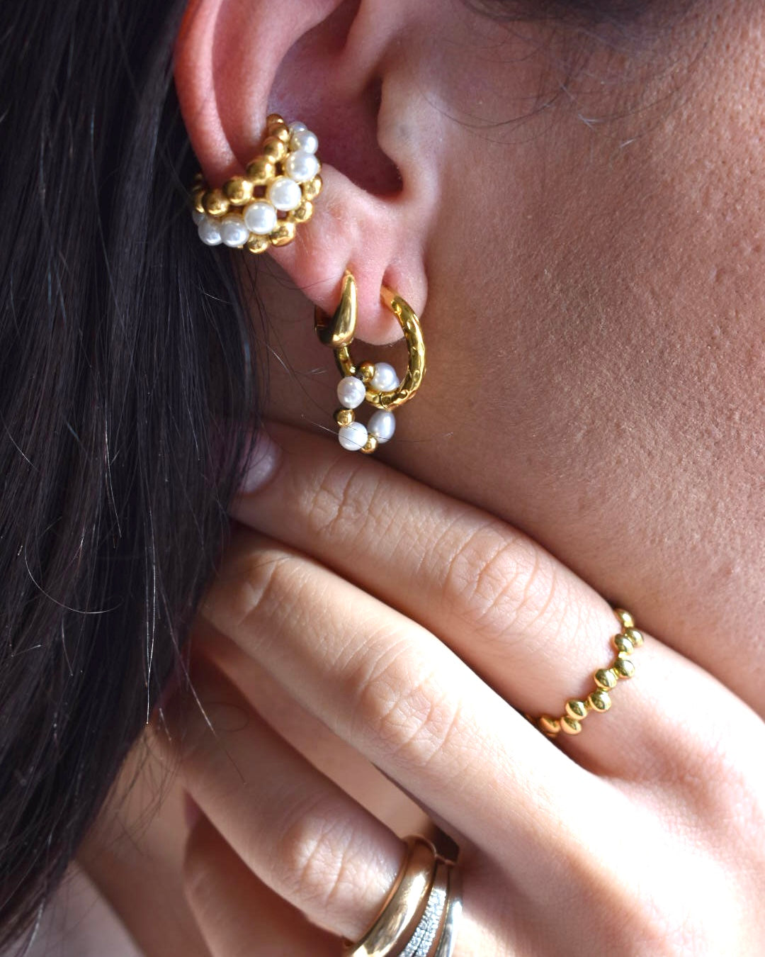 Hoops Girotondo di perle