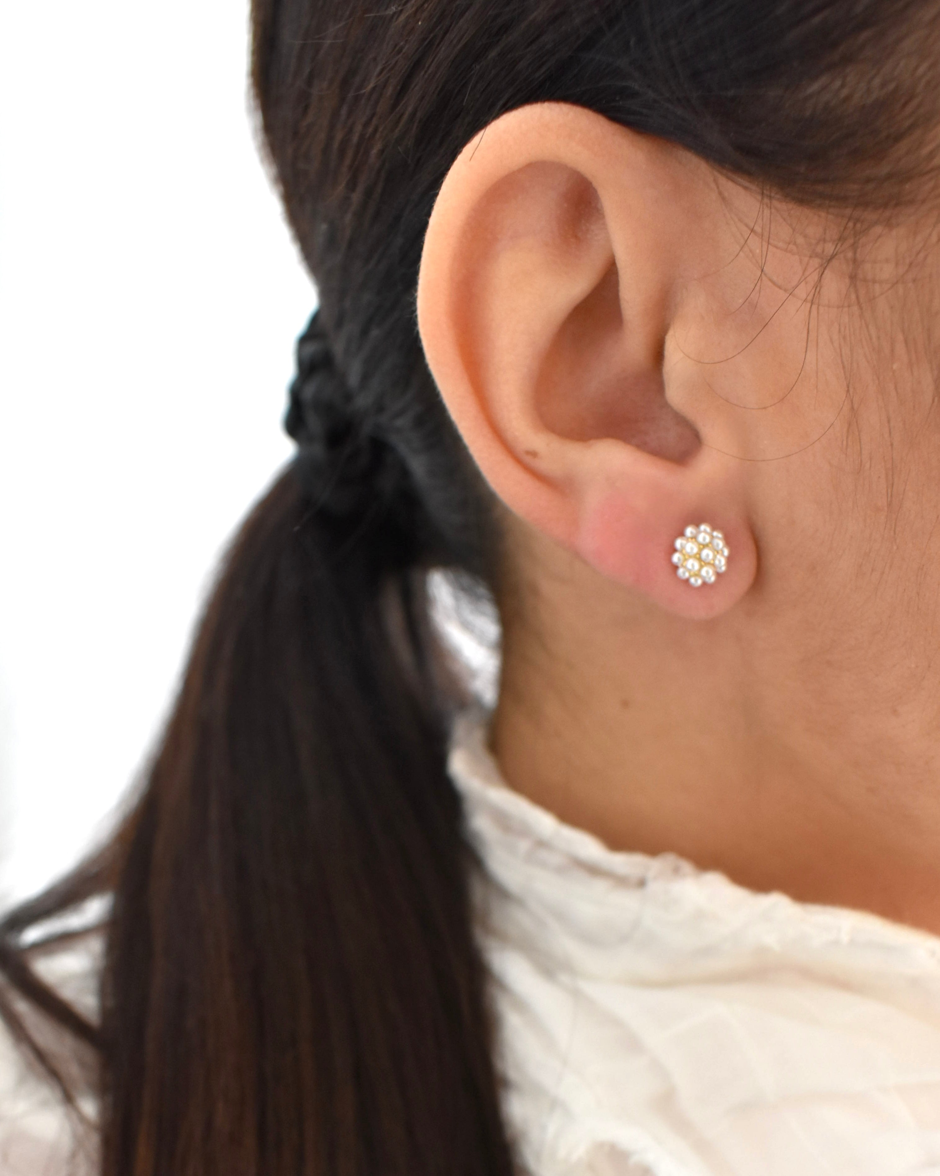 Orecchini Nido di perle