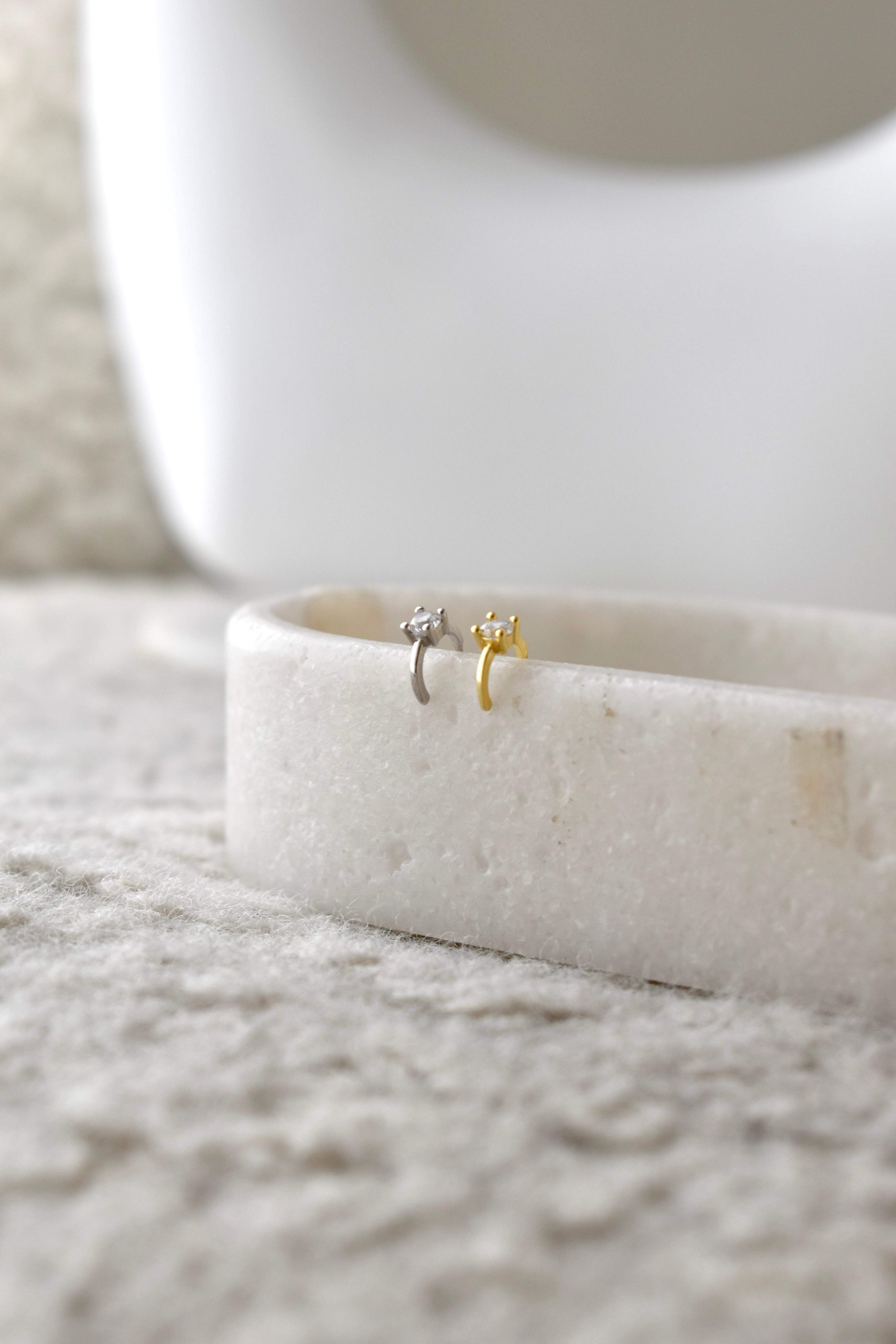 Orecchino Halo micro