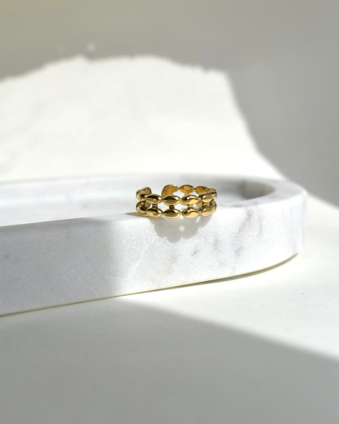 Anello Double Ovettini