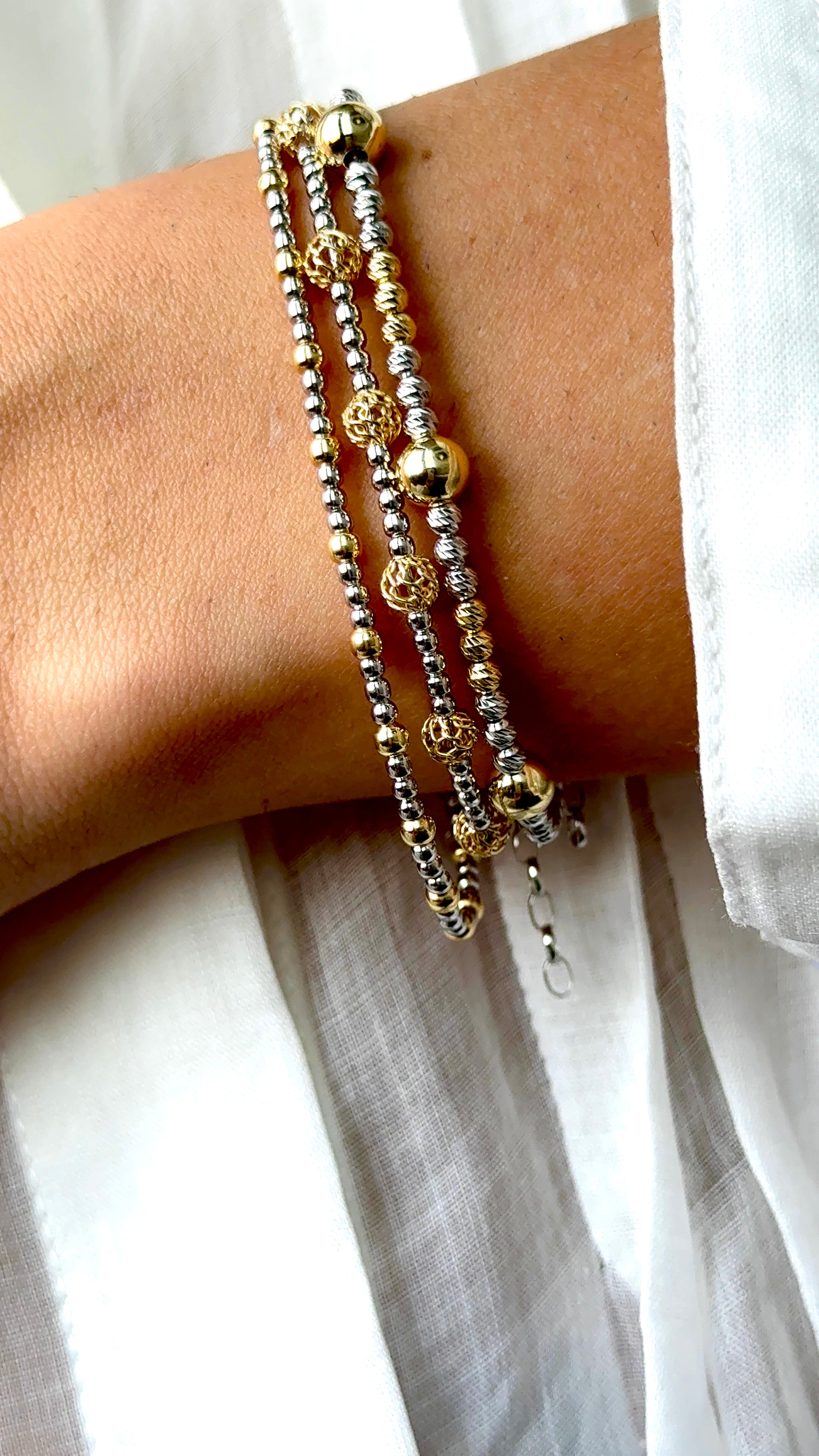 Bracciale Sfere traforate