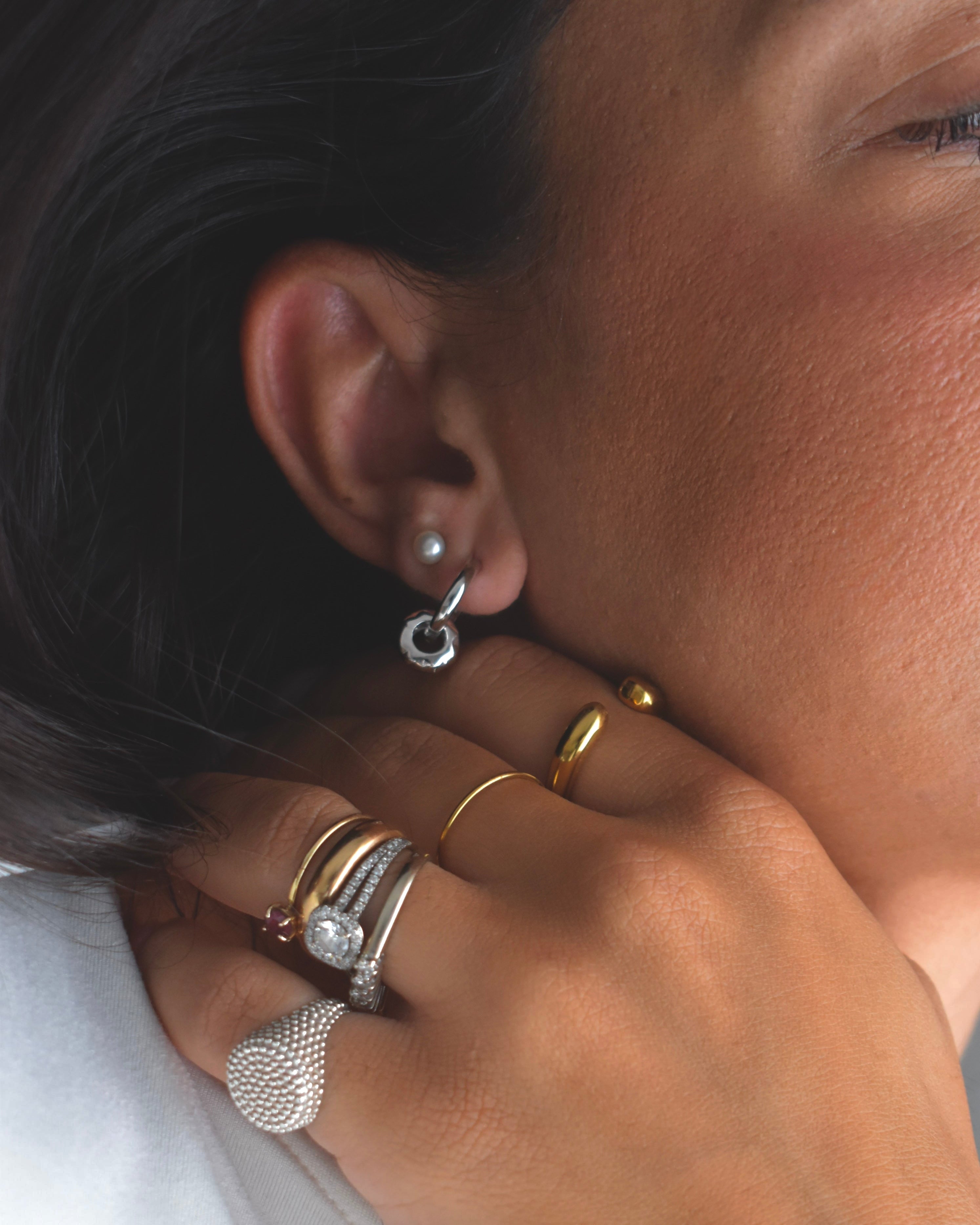 Hoops charm rondella