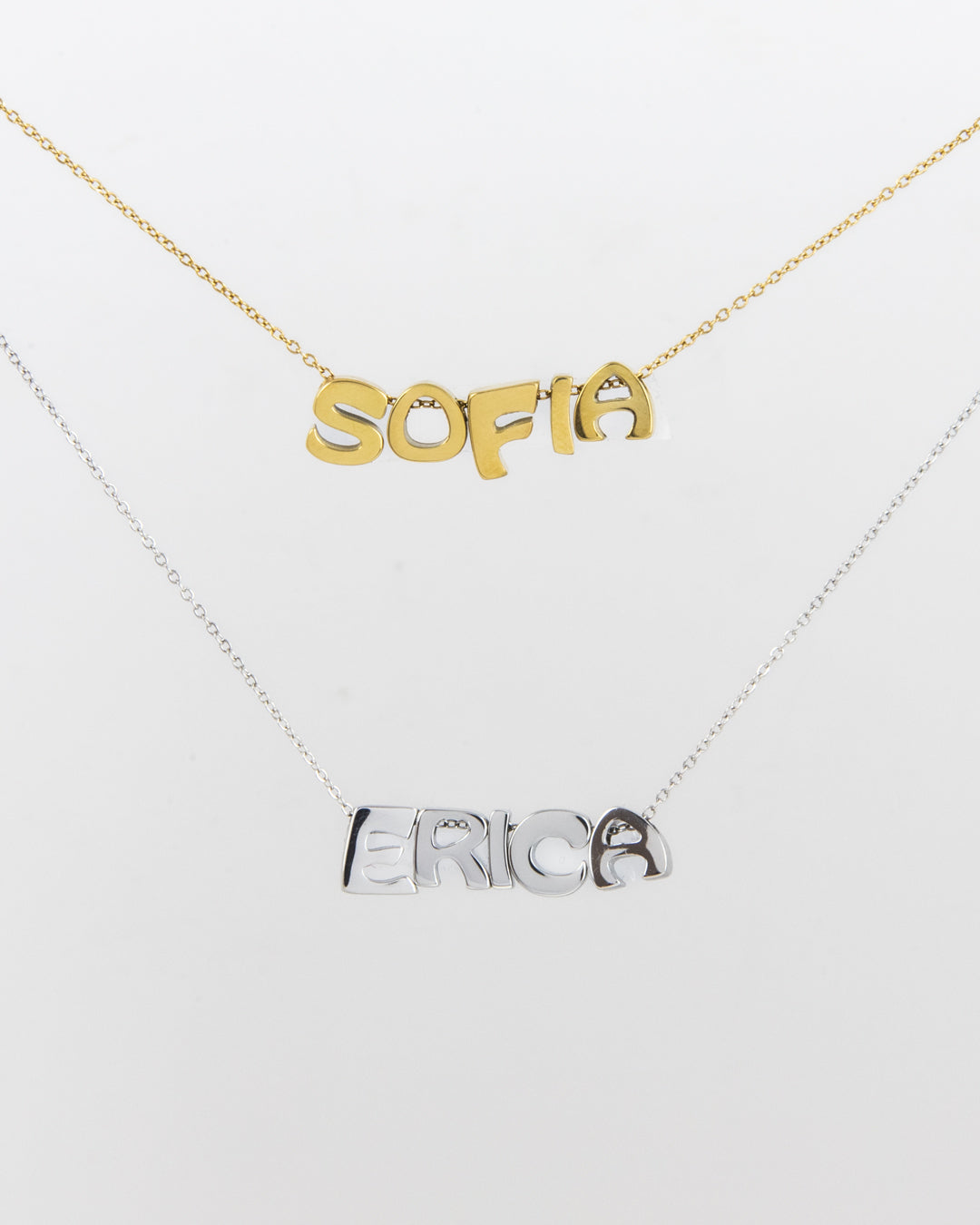 Collana Bubble letter