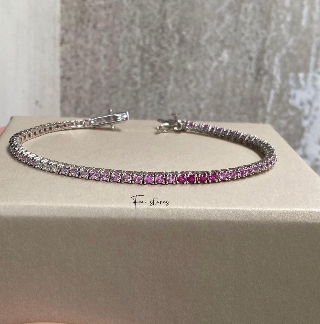 bracciale TENNIS in argento 925 e zirconi