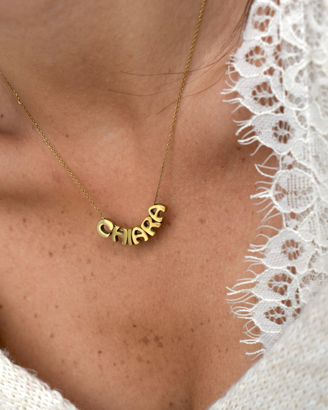 Collana Bubble letter