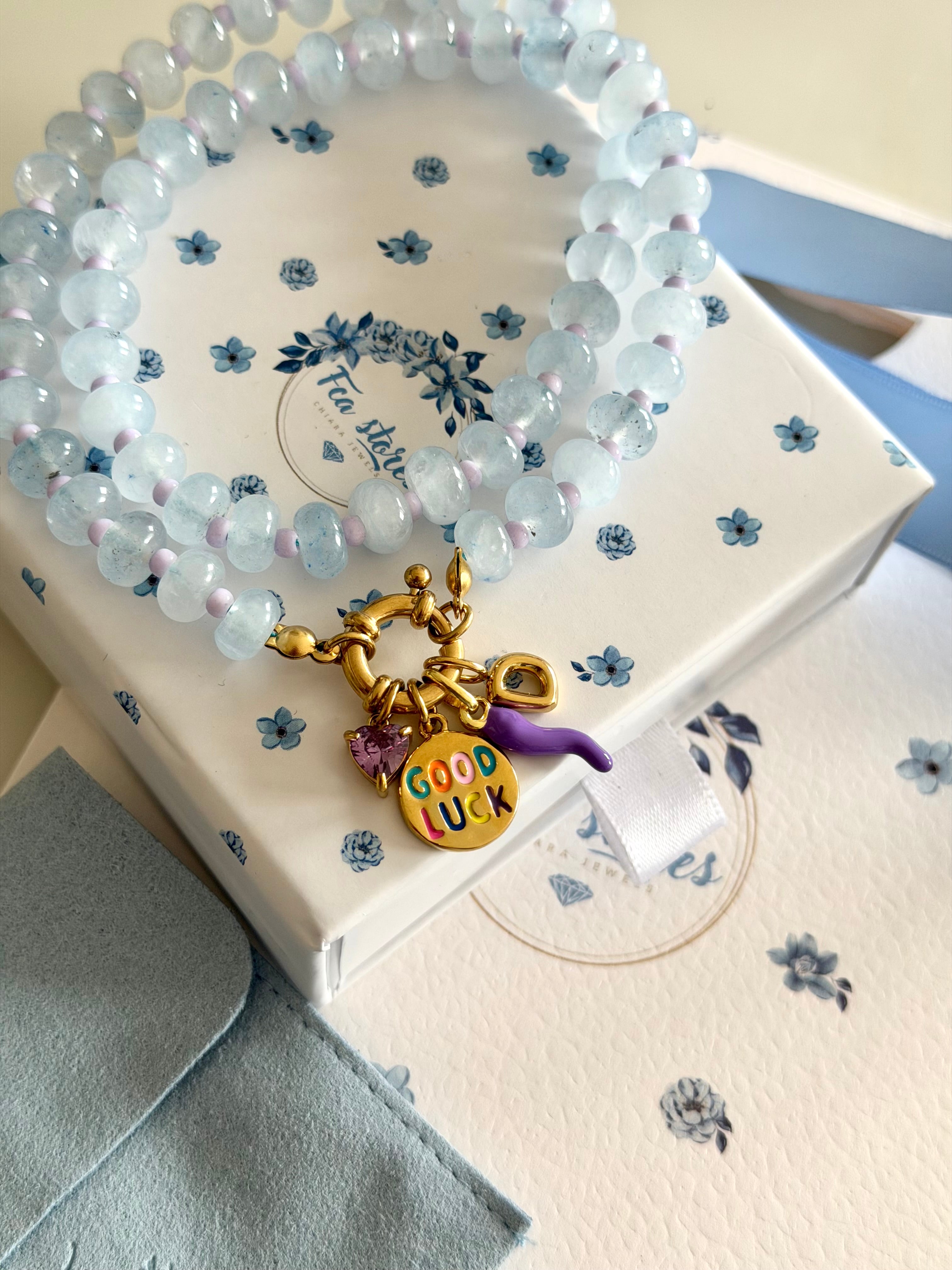 Charm Medaglia Buona Fortuna
