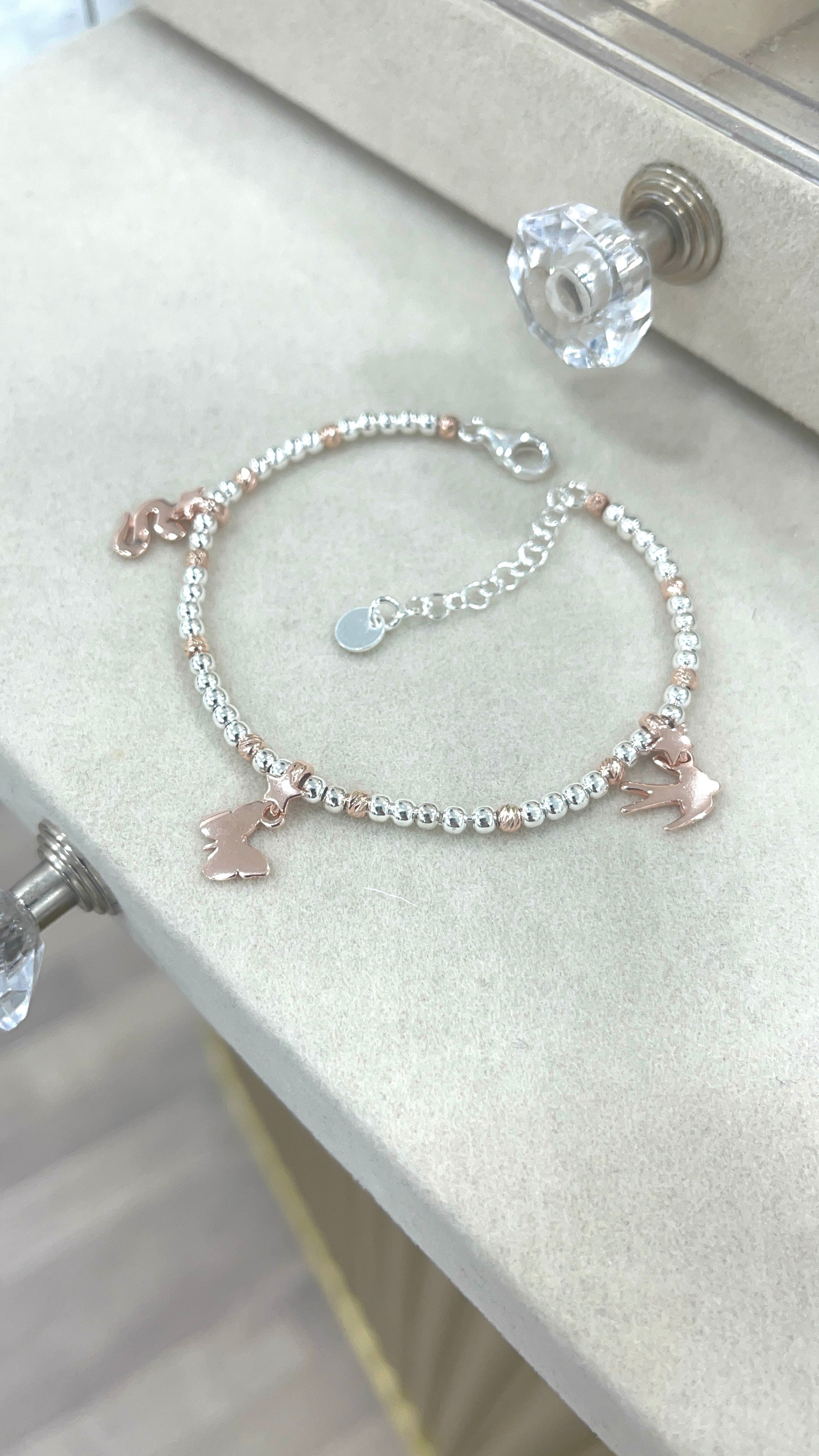 Bracciale charms primavera