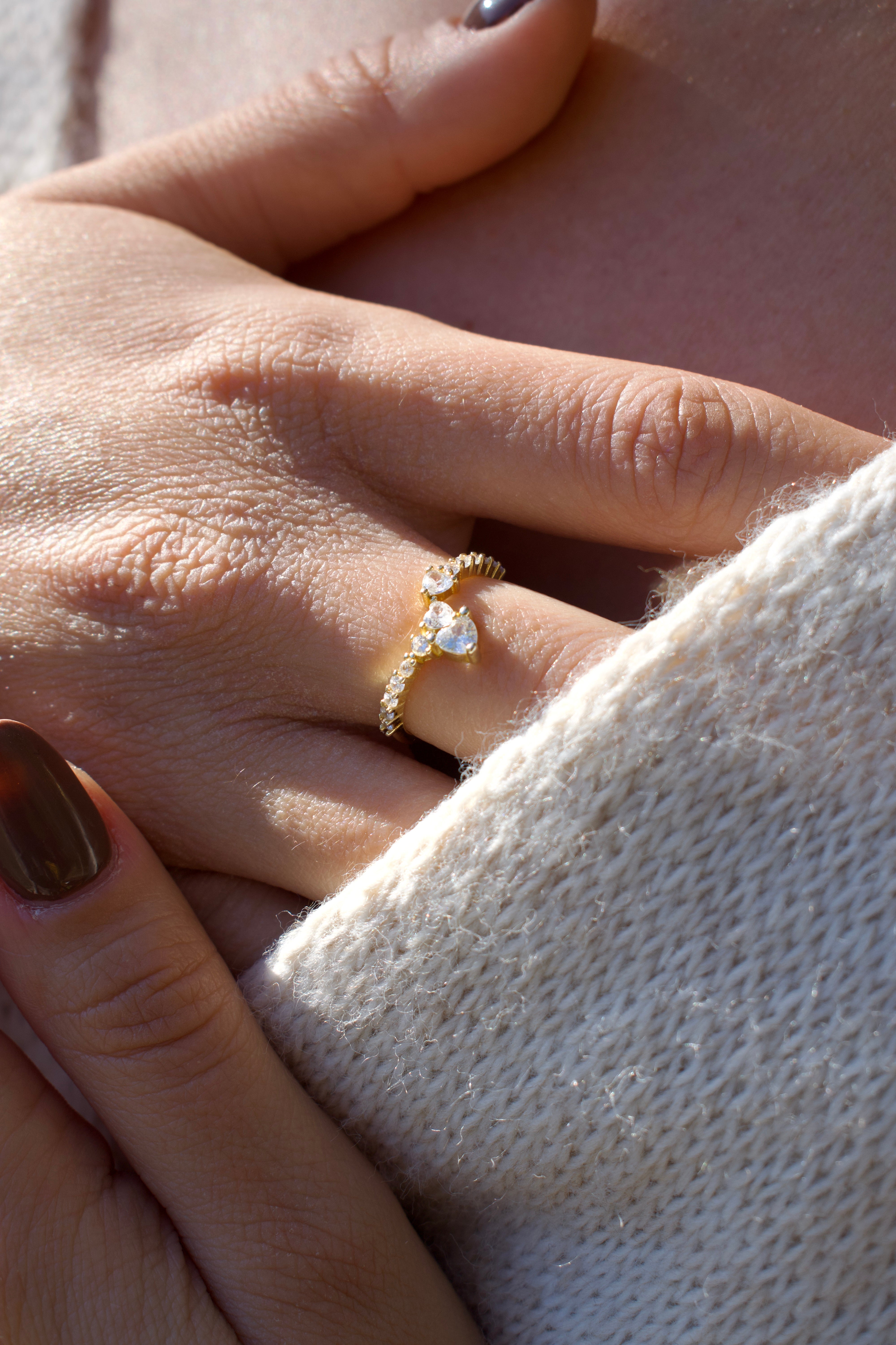 anello heart lucciola