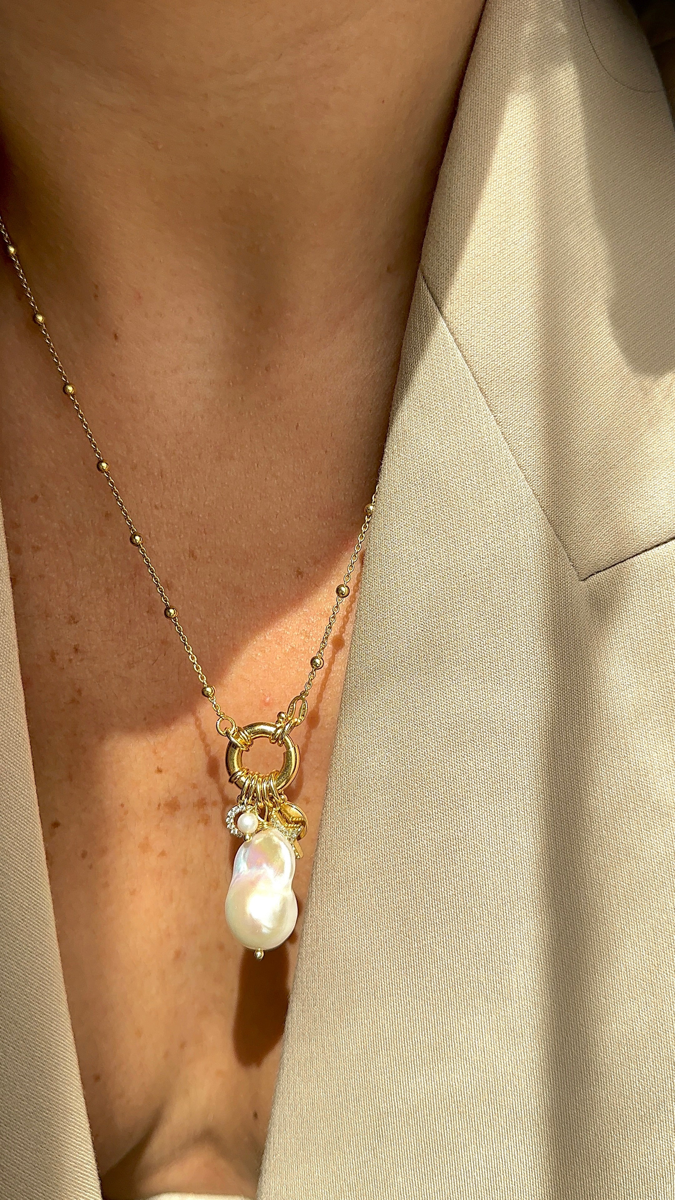Charm perla Scaramazza
