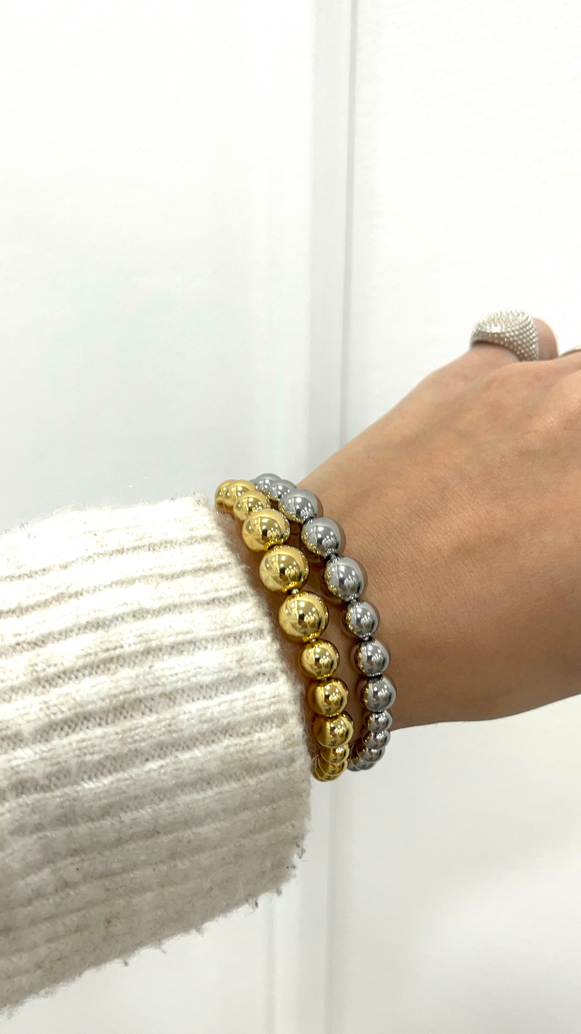 bracciale rigido sfere