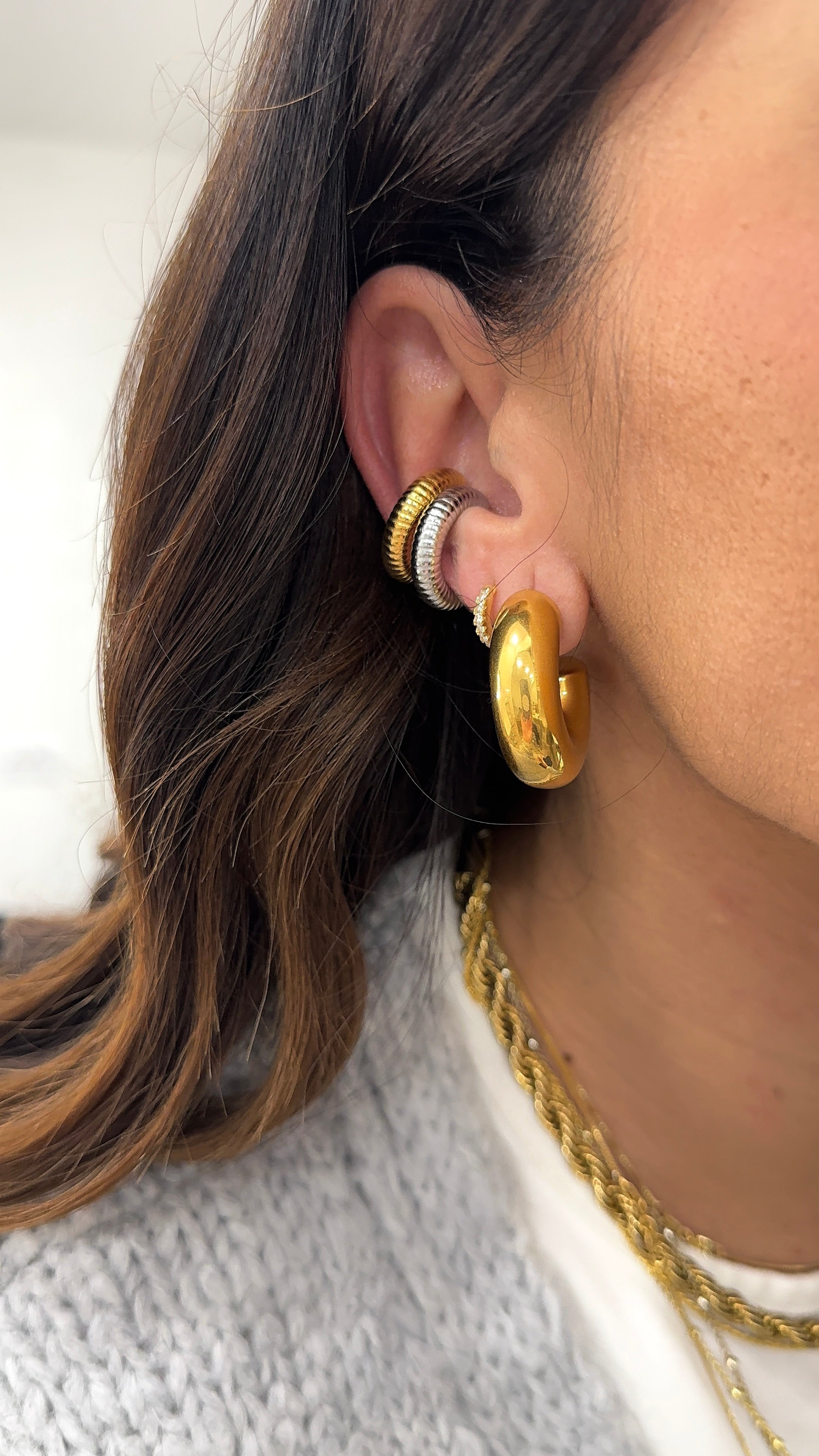 Earcuff rigato