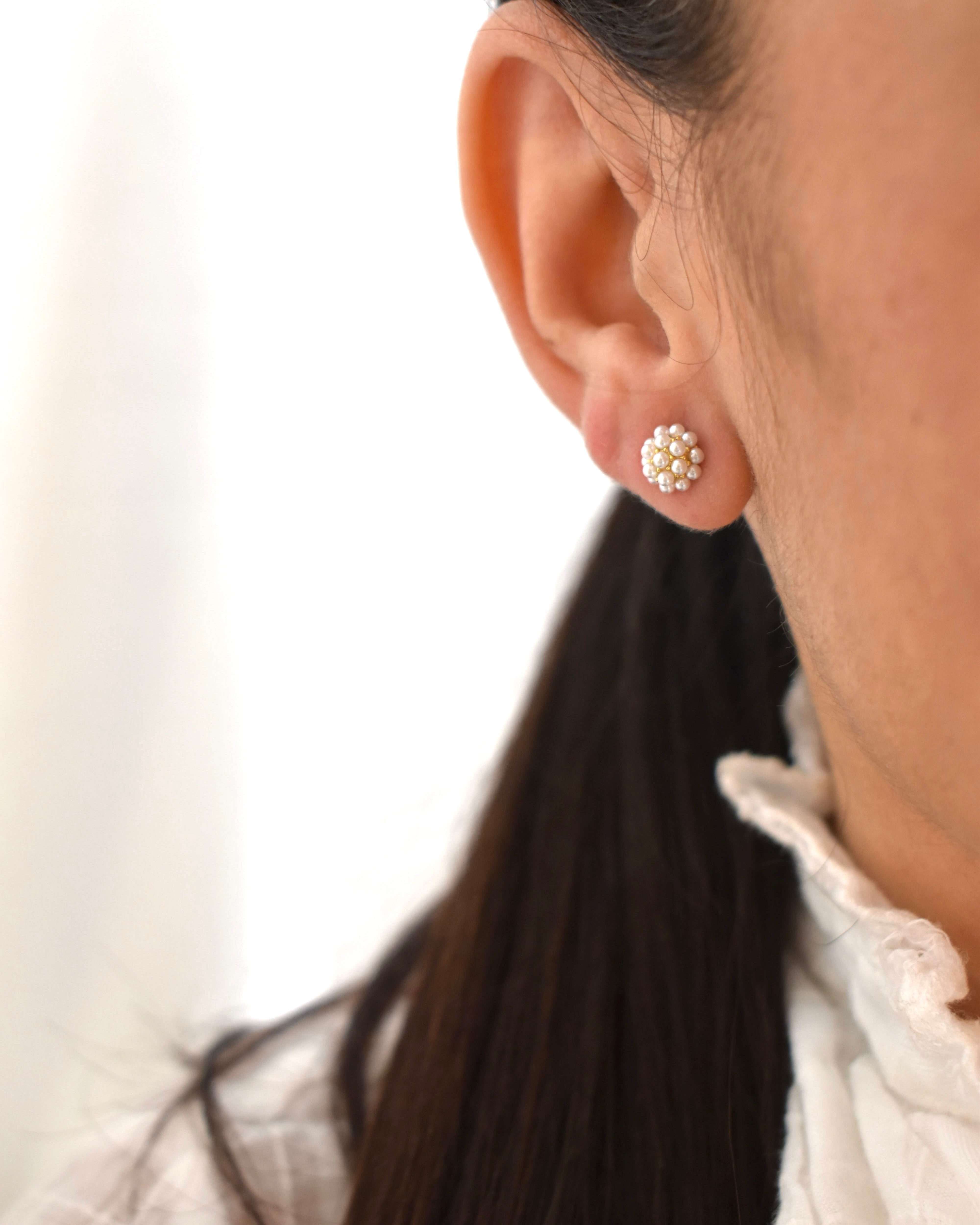 Orecchini Nido di perle