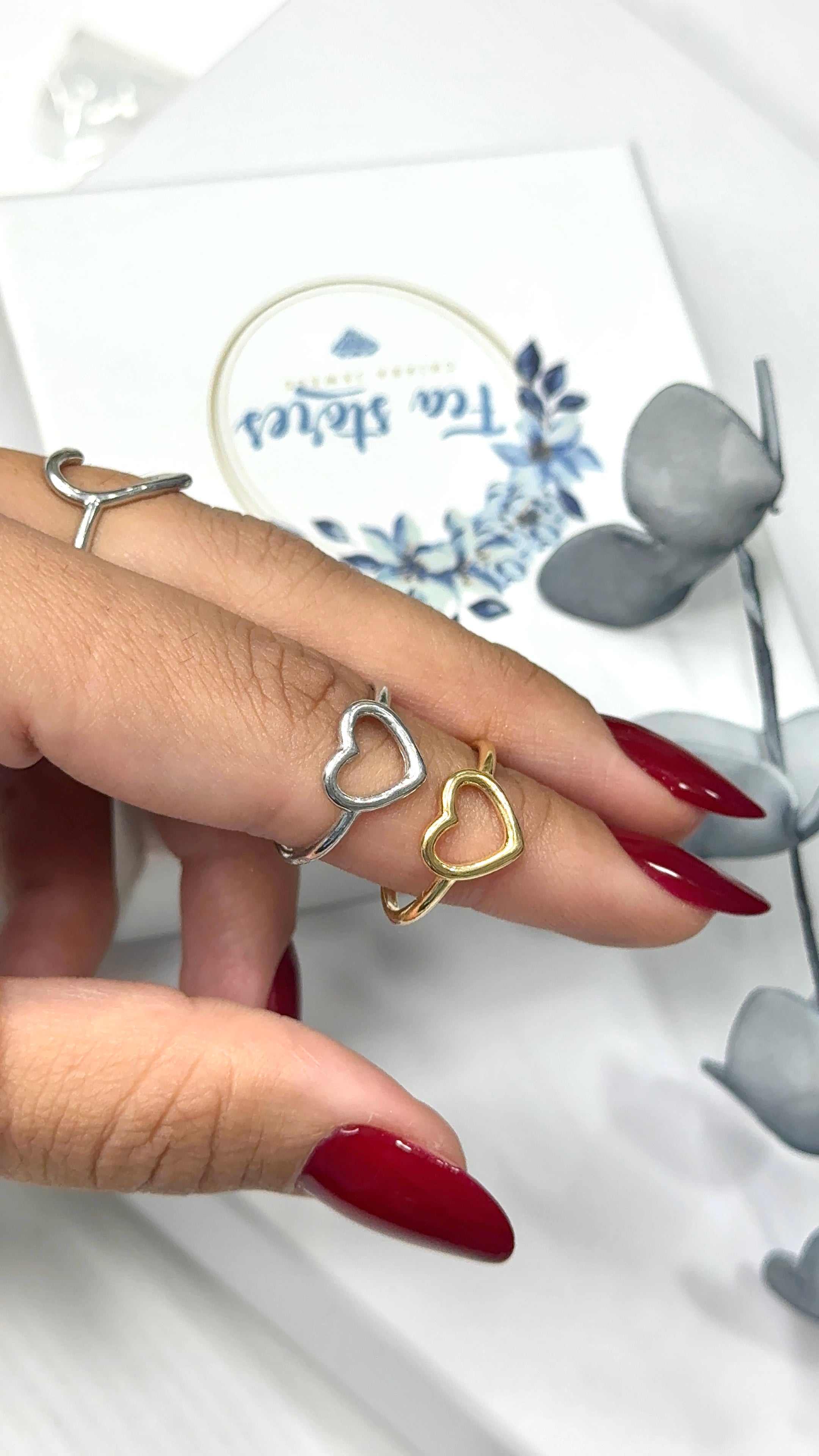 Anello cuore mini