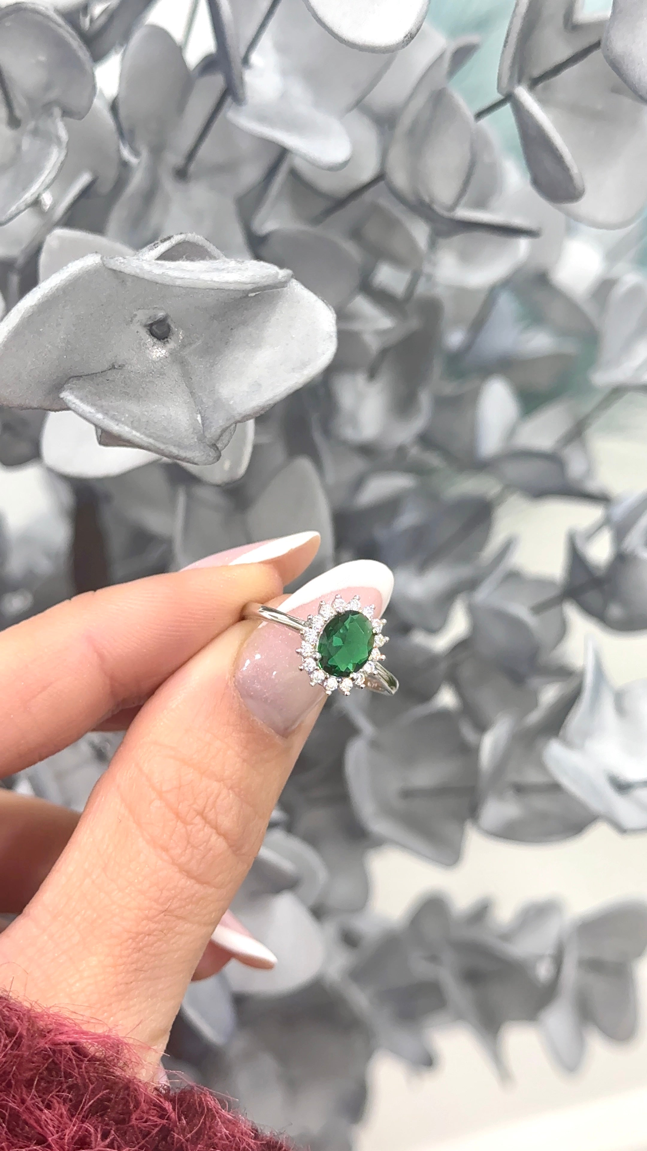 Anello kate verde