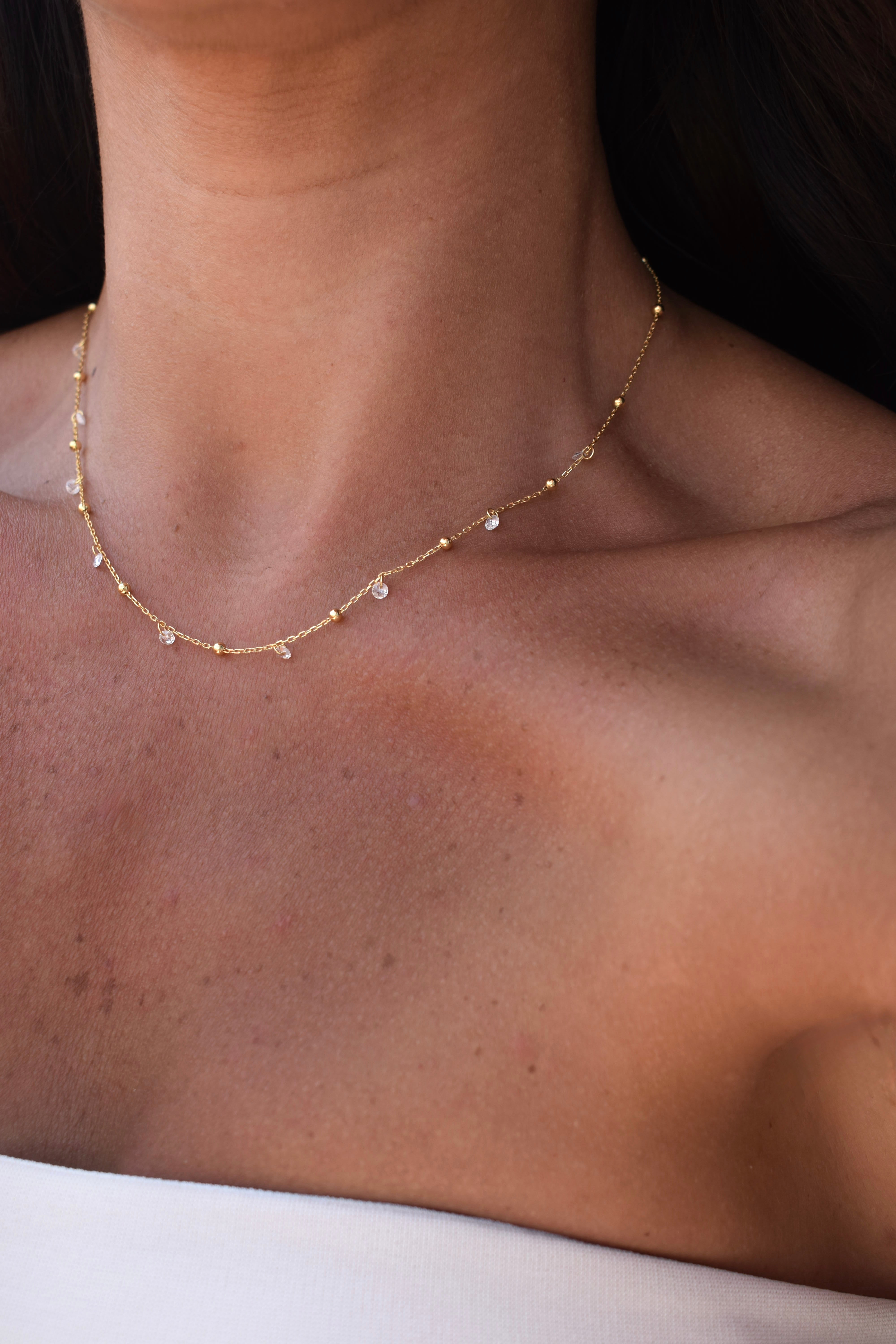 collana diamantini