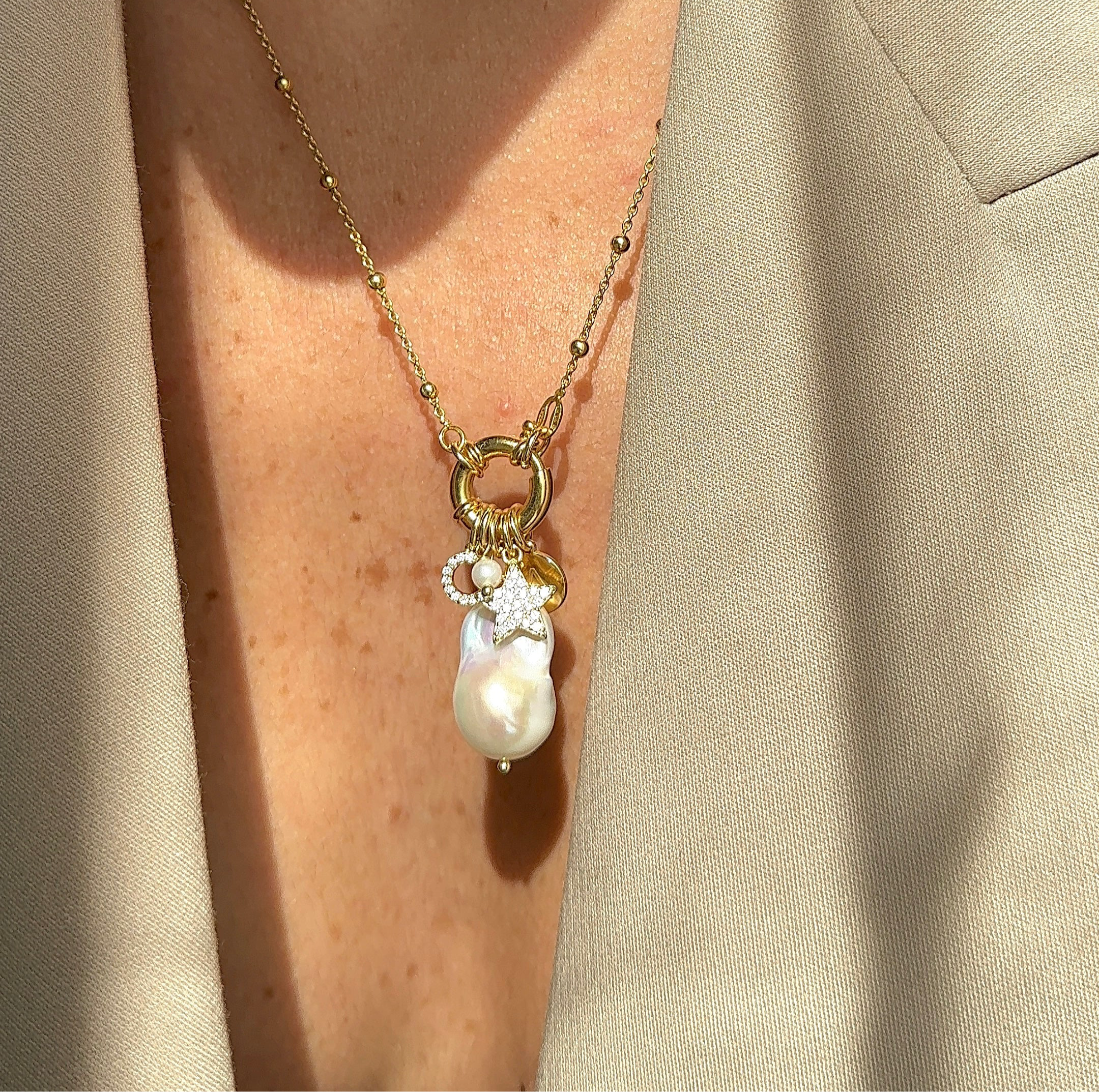 Charm perla Scaramazza