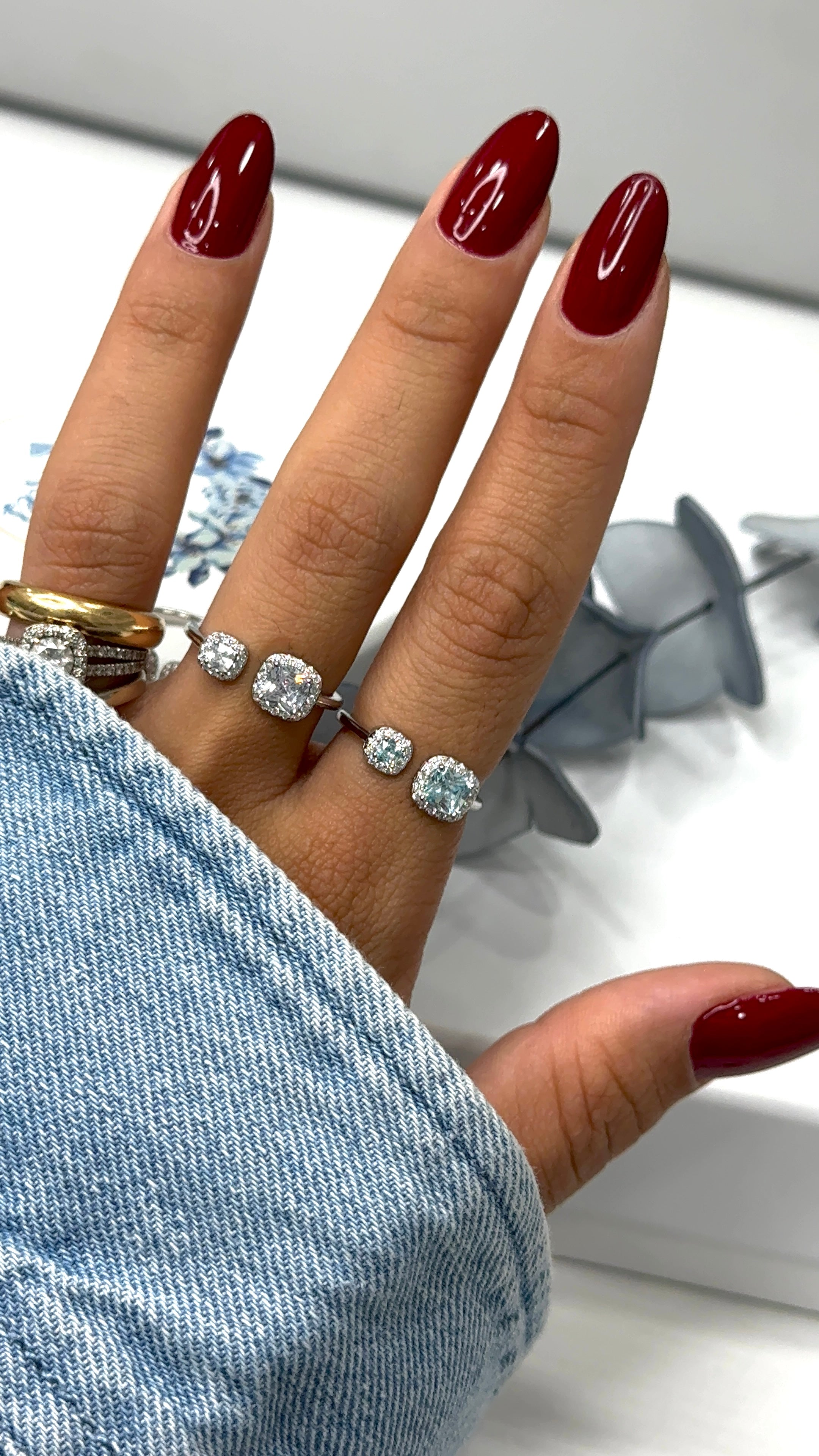 Anello Quadratino Luxury