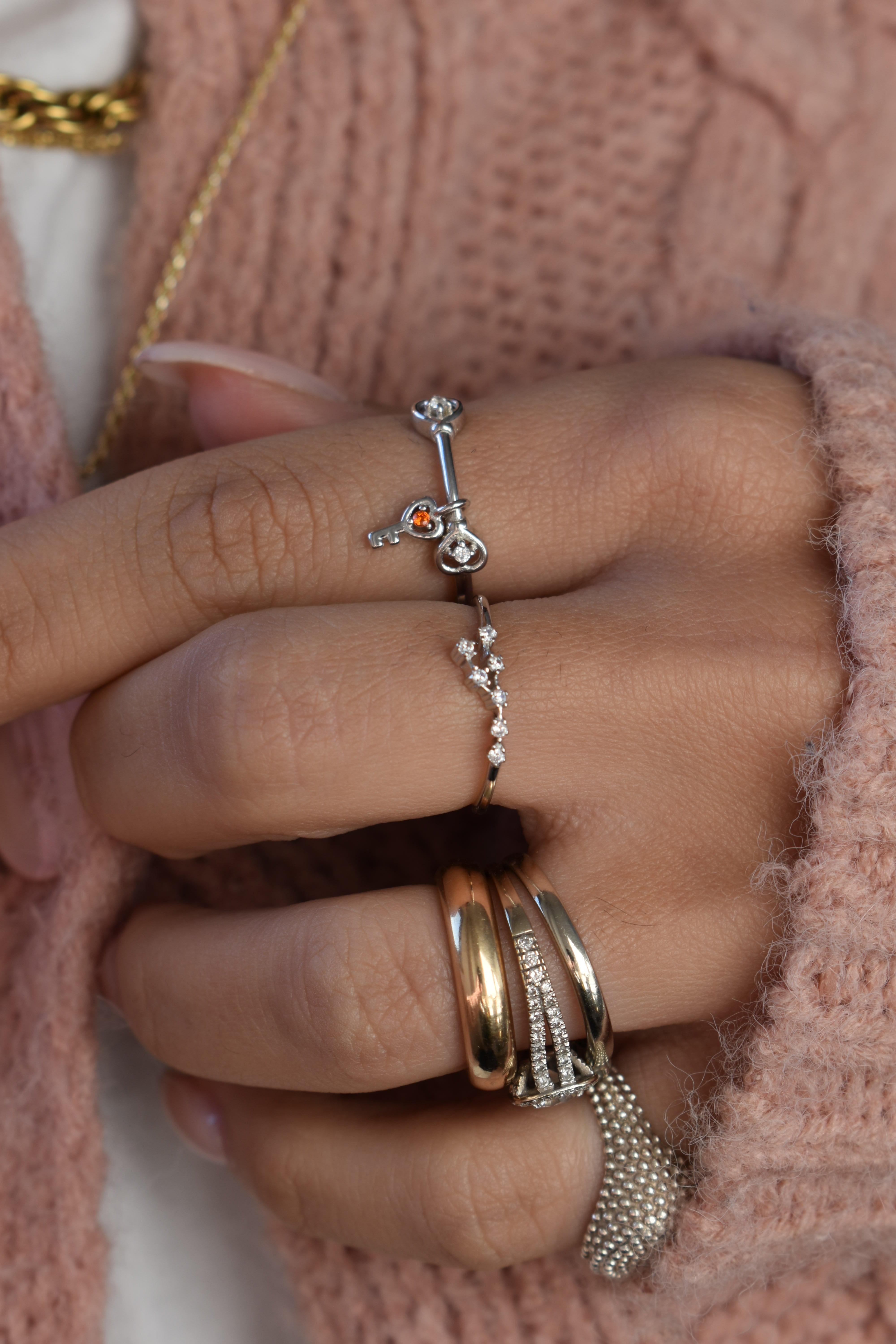 Anello chiave del cuore