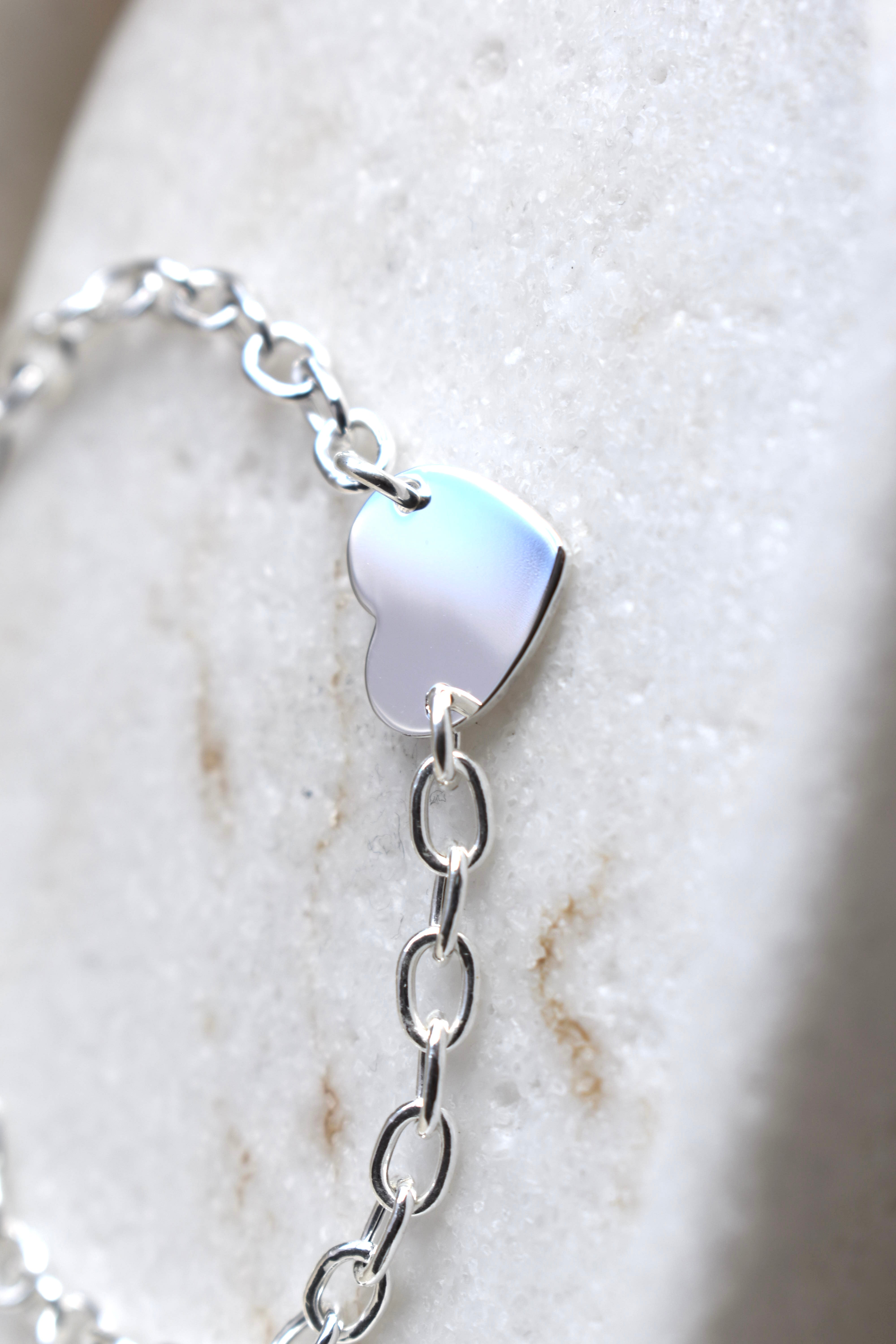 Bracciale catena Cuore